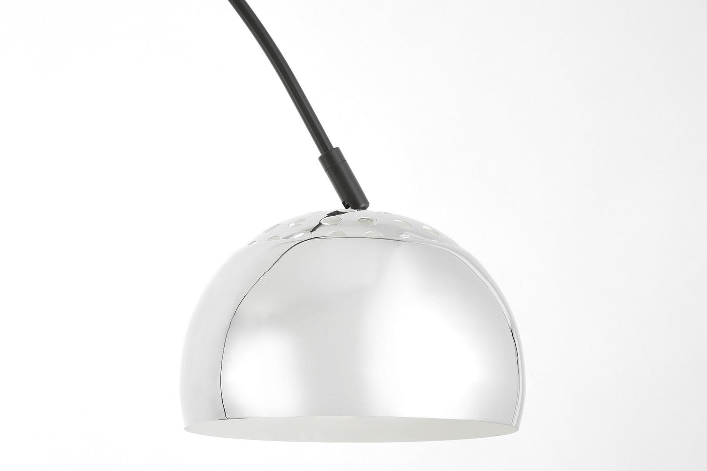 AZURRO C1 BLACK - CHROME FLOOR STANDING LAMP - LuminaLux