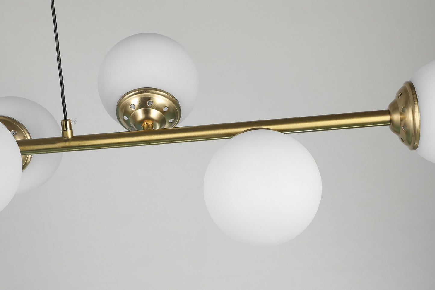 MODERN PENDANT LAMP BRUSHED GOLD FINO W8