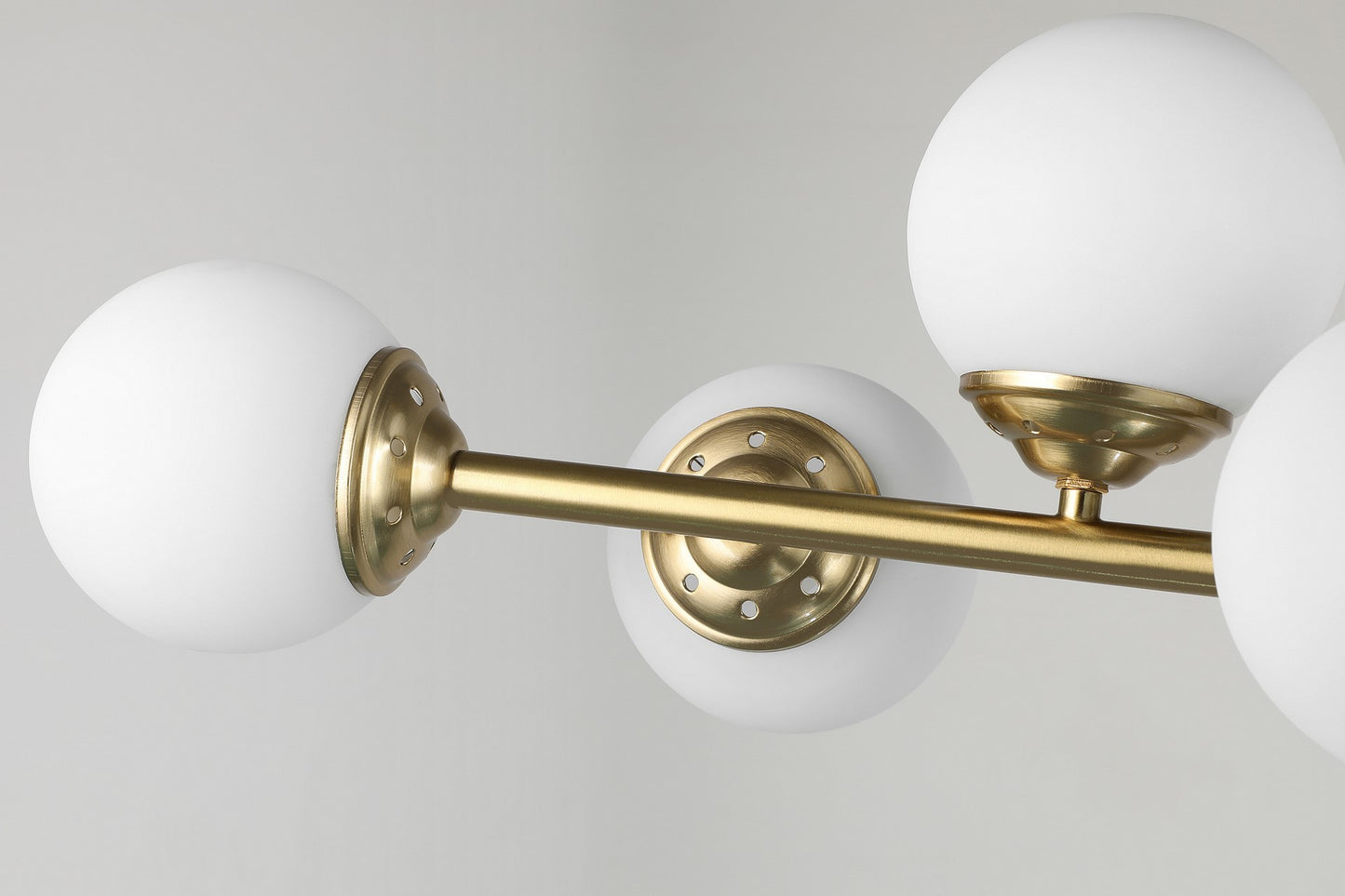 MODERNE HÄNGELEUCHTE IN GEBÜRSTETEM GOLD FINO W8