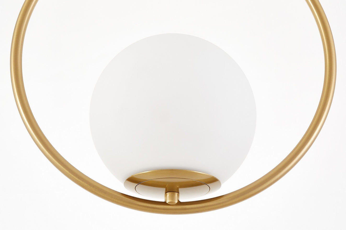 MODERNE PENDELLEUCHTE GOLD GEBÜRSTET VERO 1A