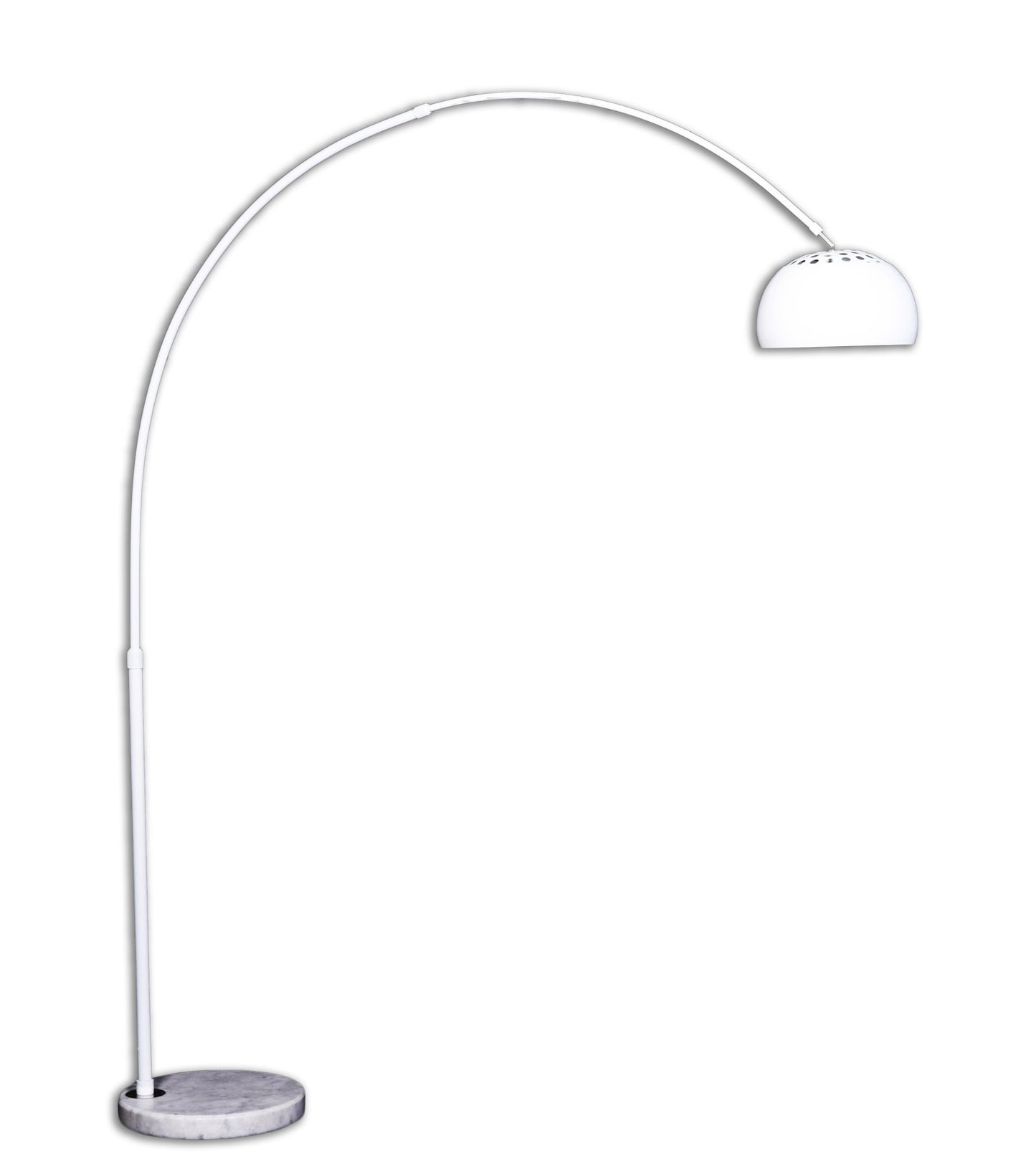 FLOOR STANDING LAMP WHITE AZURRO C1 - LuminaLux