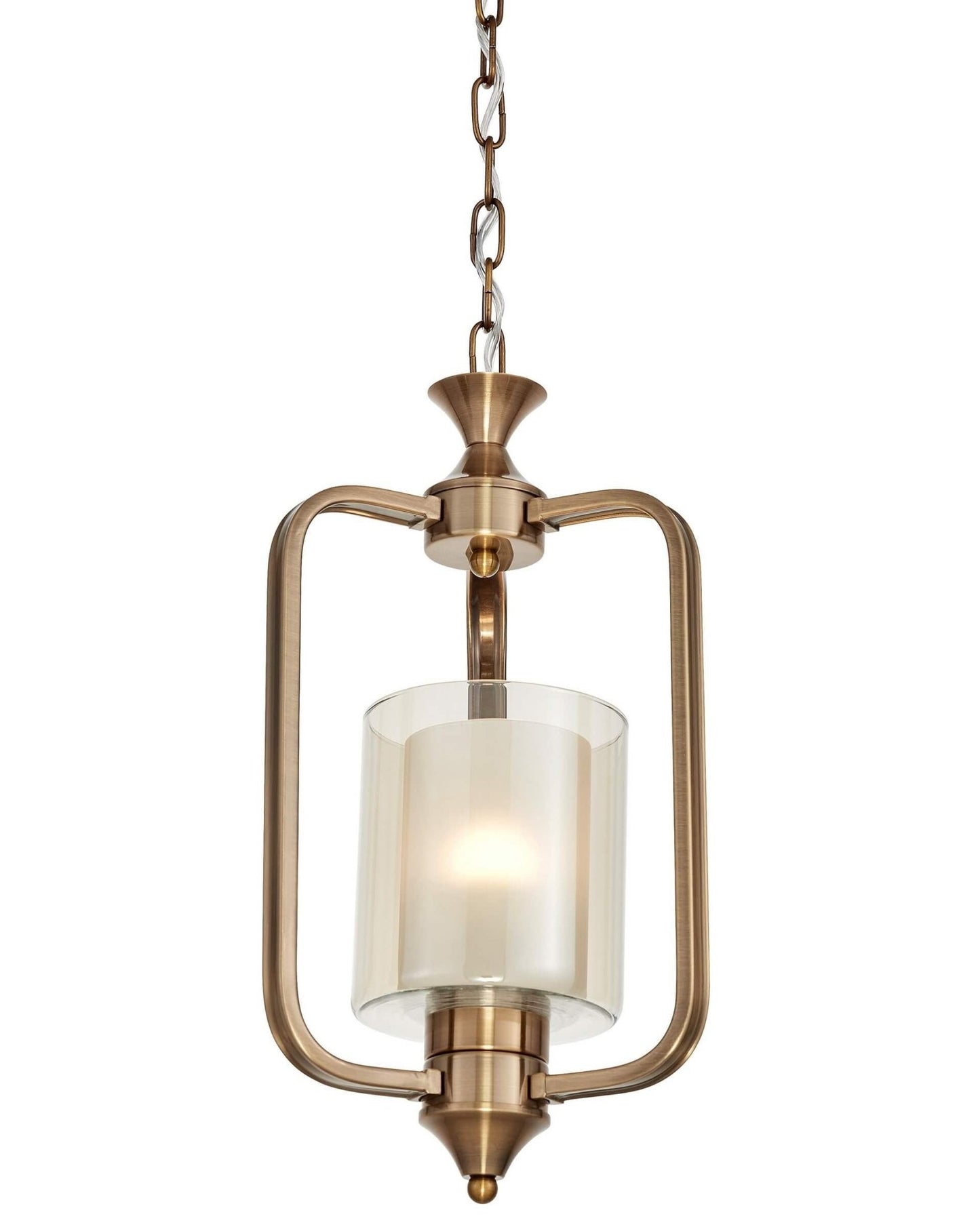 LOFT BRASS PENDANT LAMP ATLANTA W1 - LuminaLux