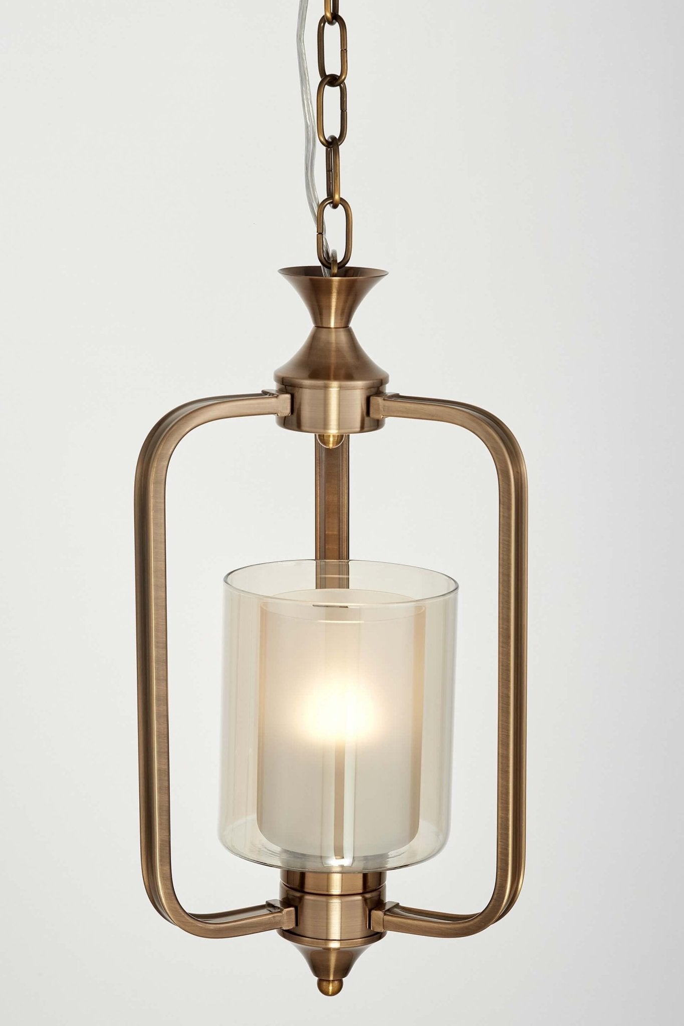 LOFT BRASS PENDANT LAMP ATLANTA W1 - LuminaLux