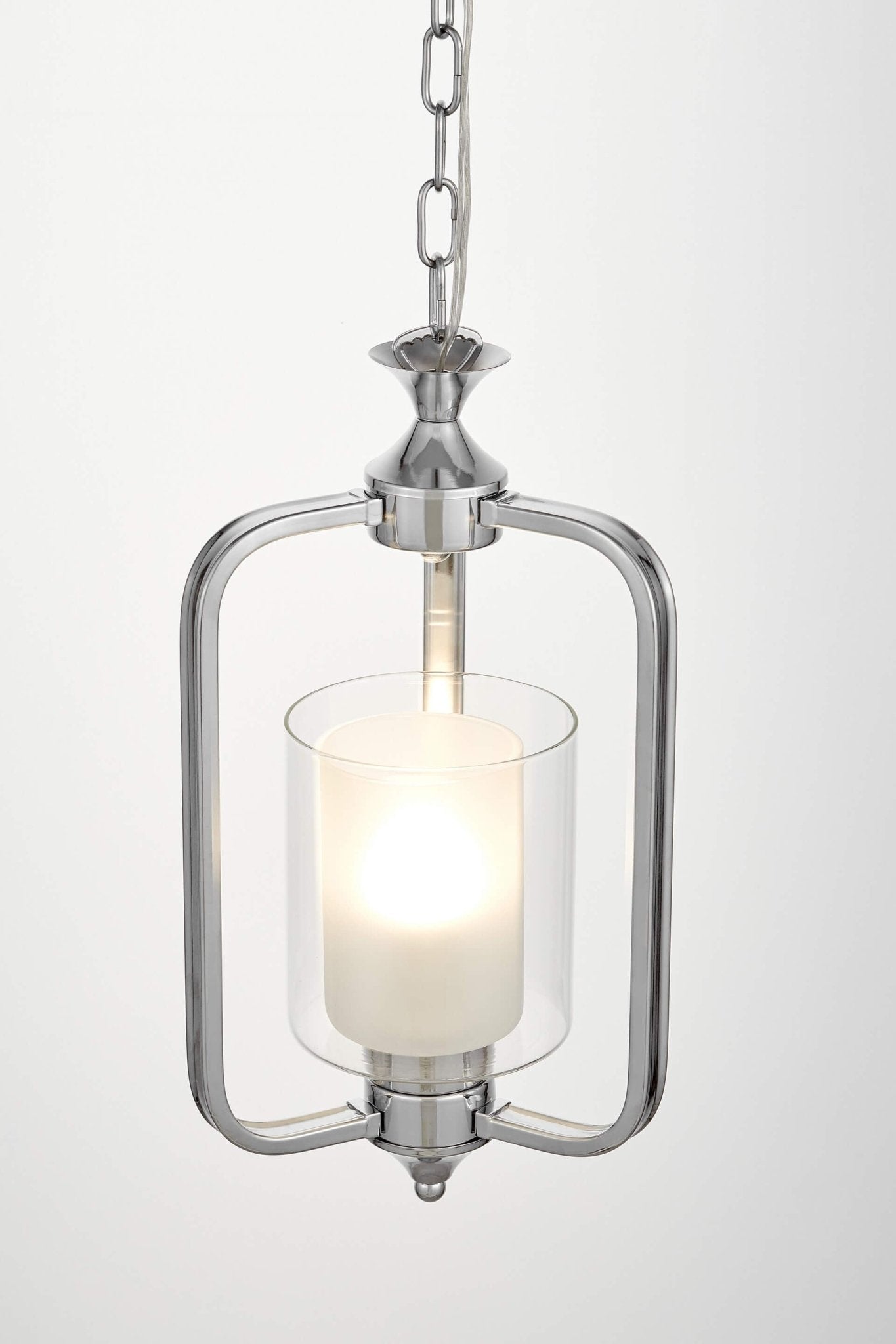 LOFT CHROME PENDANT LAMP ATLANTA W1 - LuminaLux