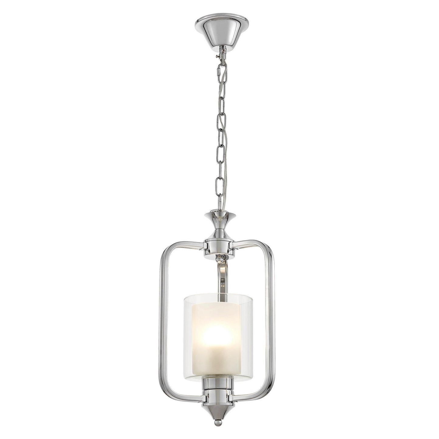 LOFT CHROME PENDANT LAMP ATLANTA W1 - LuminaLux