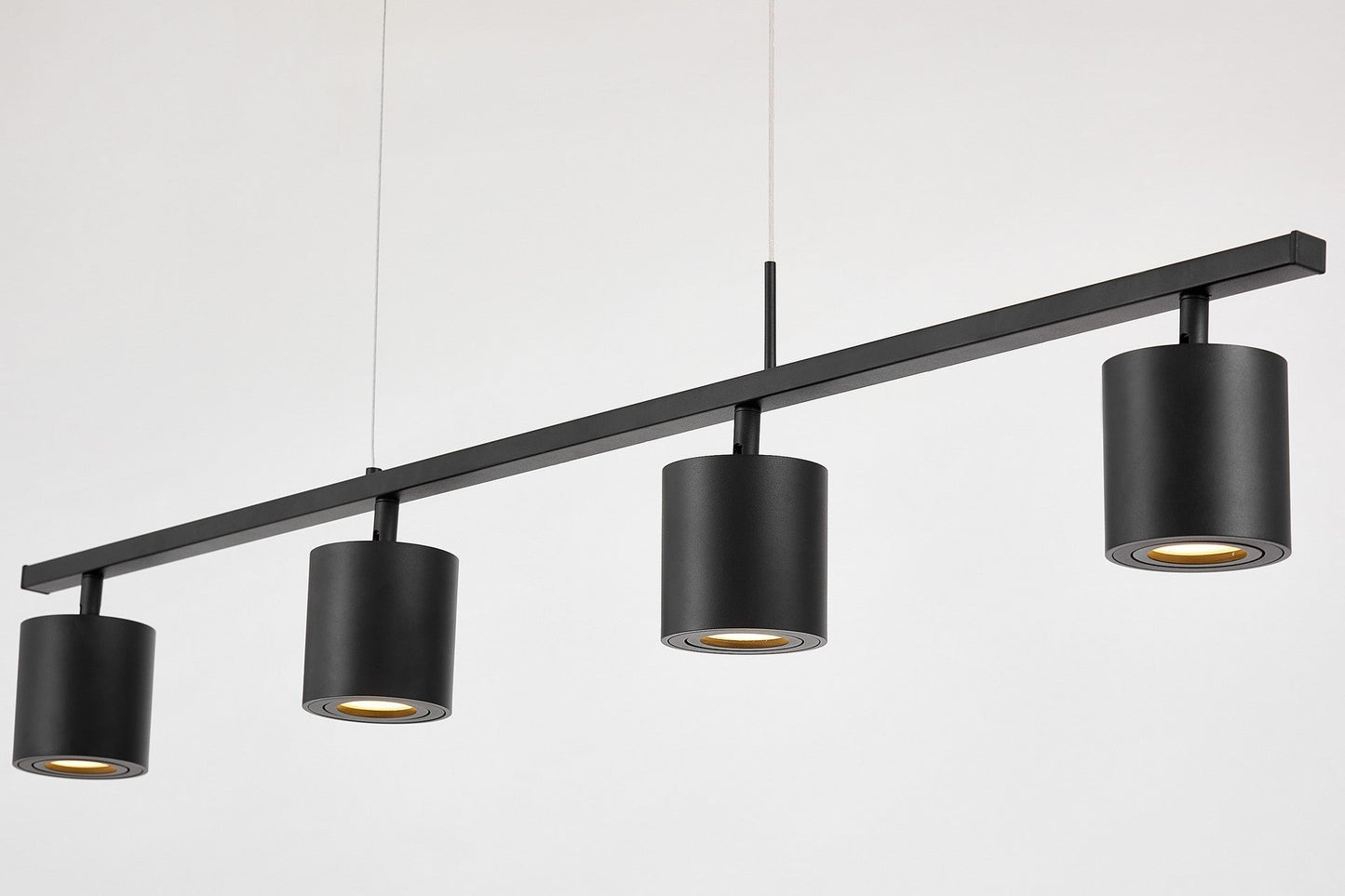 MODERN BLACK BOLT W4 PENDANT LAMP - LuminaLux