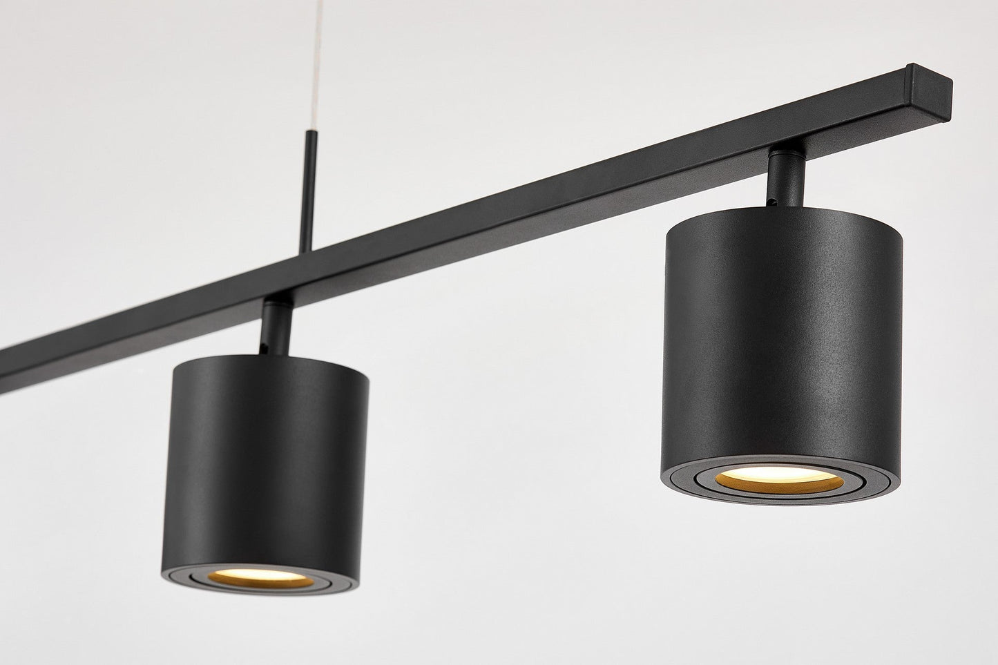 MODERN BLACK BOLT W4 PENDANT LAMP - LuminaLux