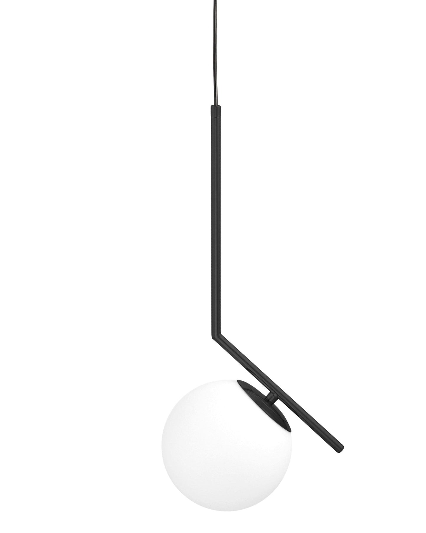 MODERN BLACK SORENTO D15 PENDANT LAMP - LuminaLux