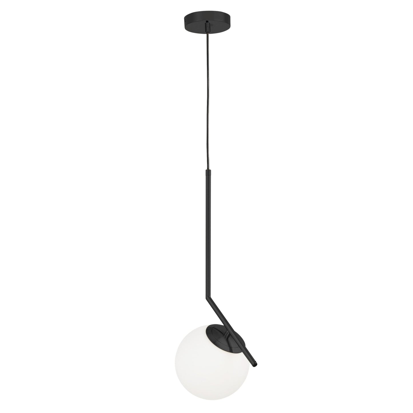 MODERN BLACK SORENTO D15 PENDANT LAMP - LuminaLux