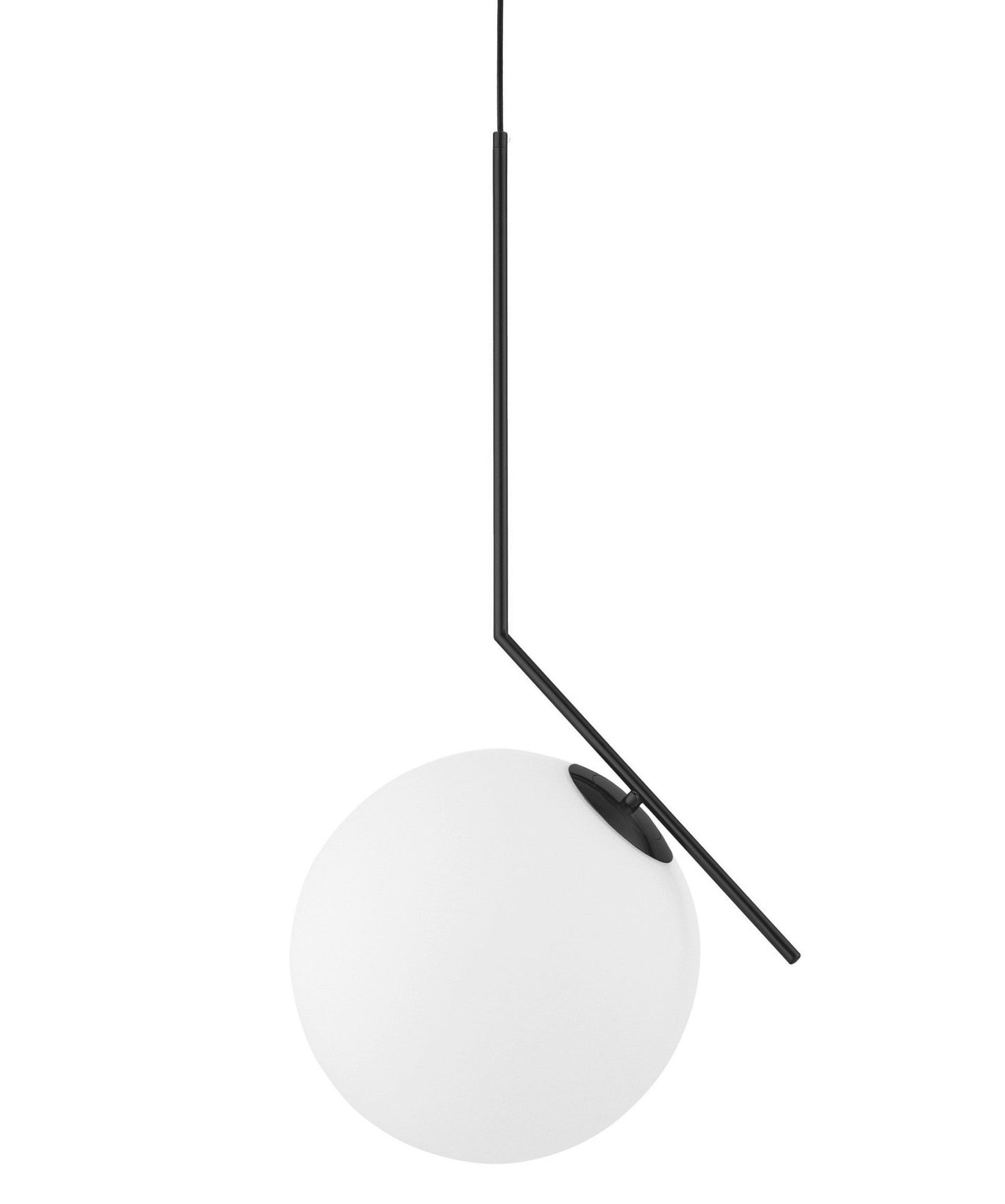 MODERN BLACK SORENTO D30 PENDANT LAMP - LuminaLux