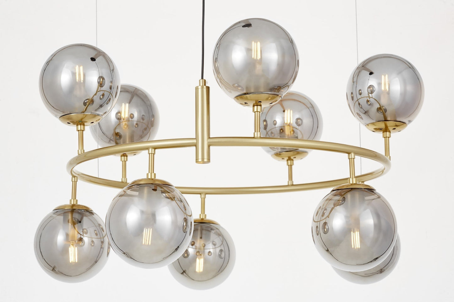 MODERN BRASS PENDANT LAMP CEREDO NEO W10 - LuminaLux
