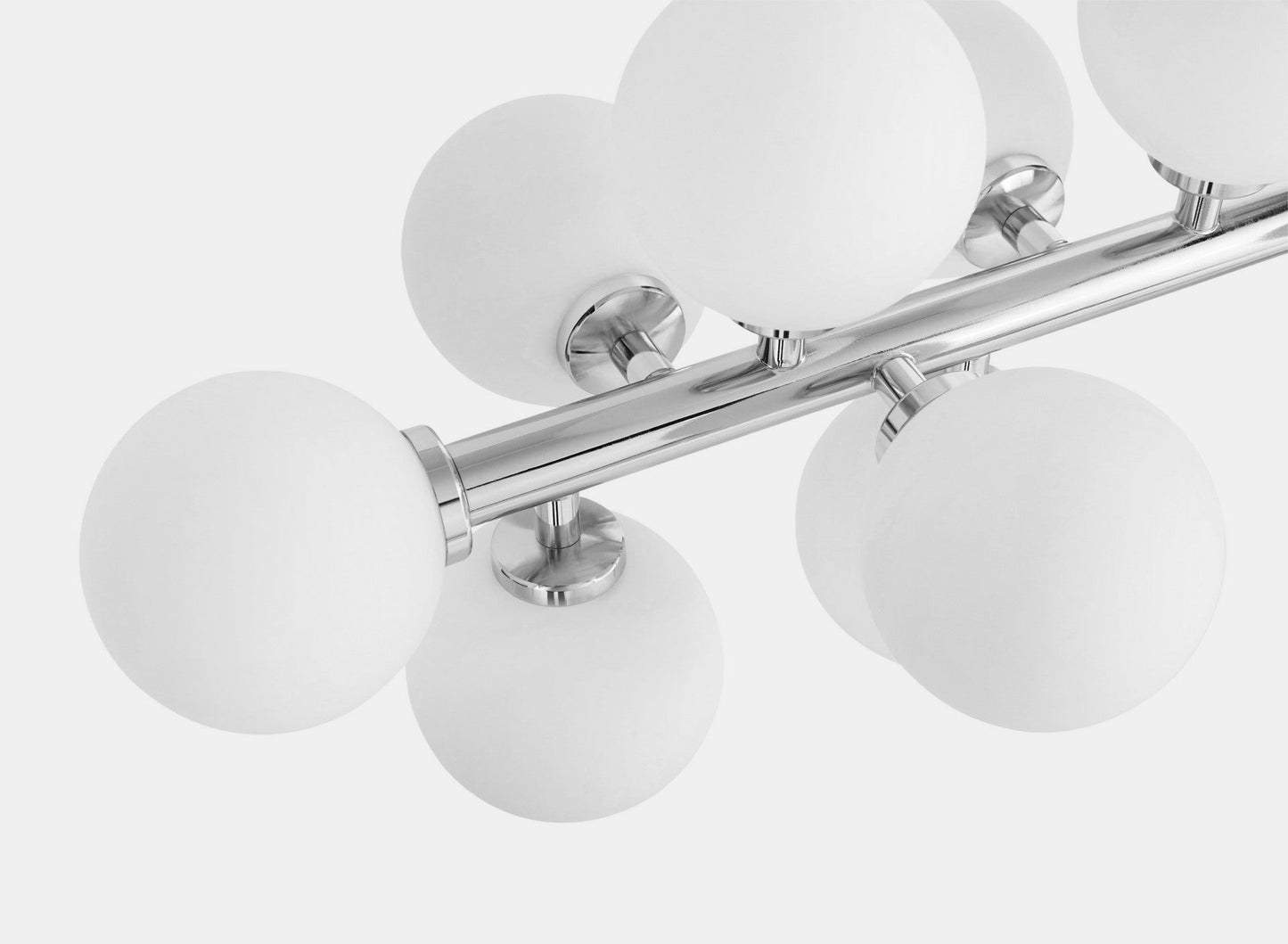 MODERN CHROME PENDANT LAMP PETRICA W16 - LuminaLux