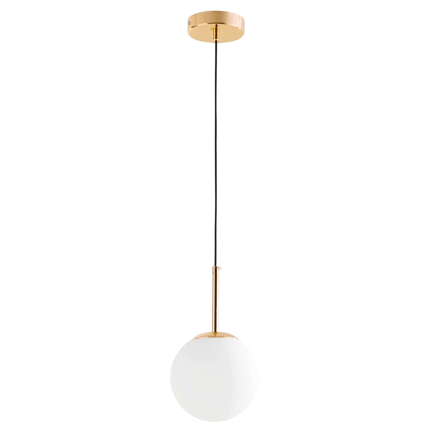 MODERN GOLD PENDANT LAMP FREDICA D15 - LuminaLux