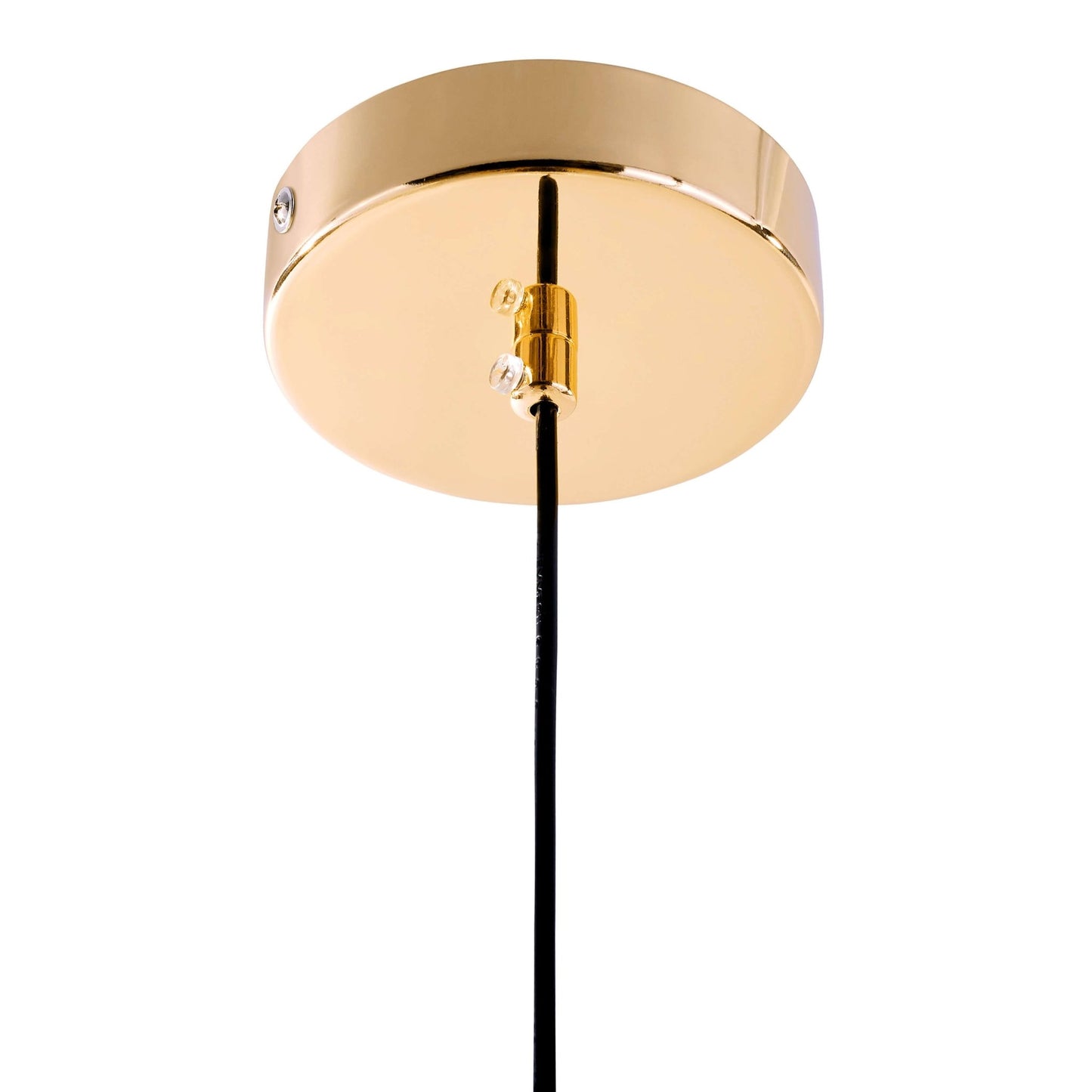 MODERN GOLD PENDANT LAMP FREDICA D15 - LuminaLux