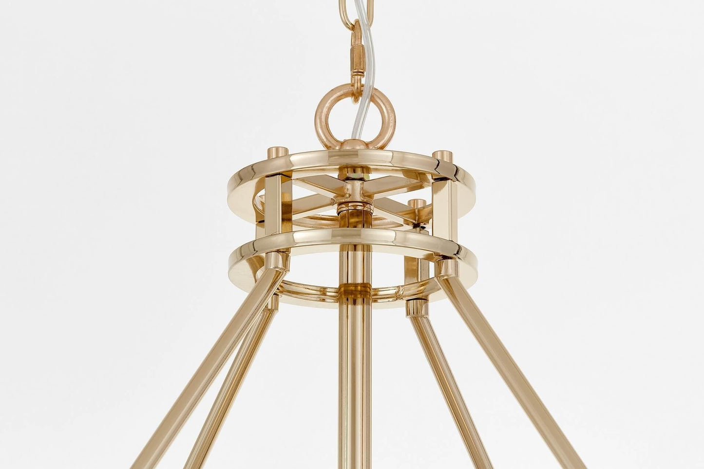 MODERN GOLD PENDANT LAMP MARIETTA W8 - LuminaLux