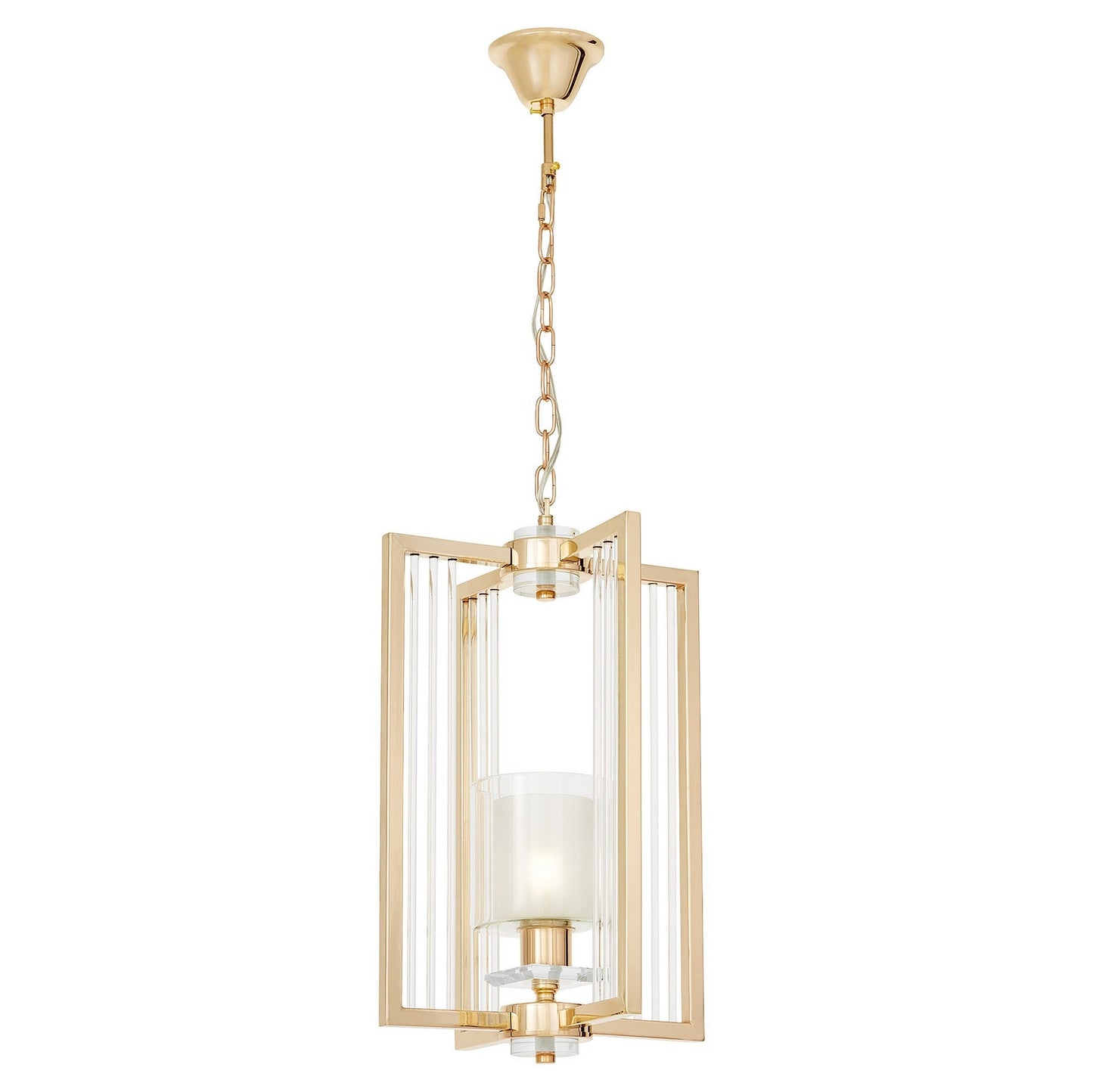 MODERN LOFT GOLD PENDANT LAMP MANHATTAN W1 - LuminaLux