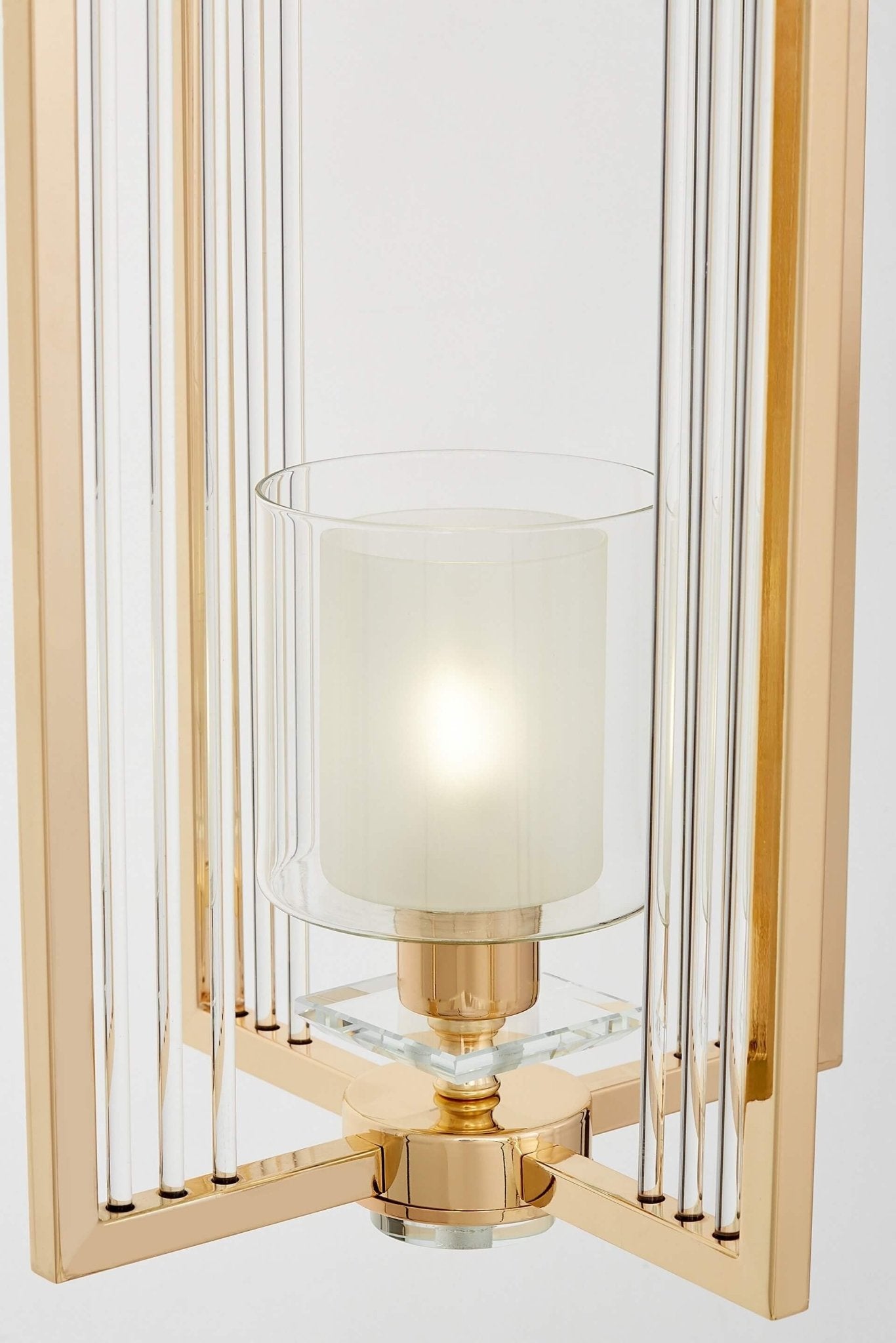 MODERN LOFT GOLD PENDANT LAMP MANHATTAN W1 - LuminaLux