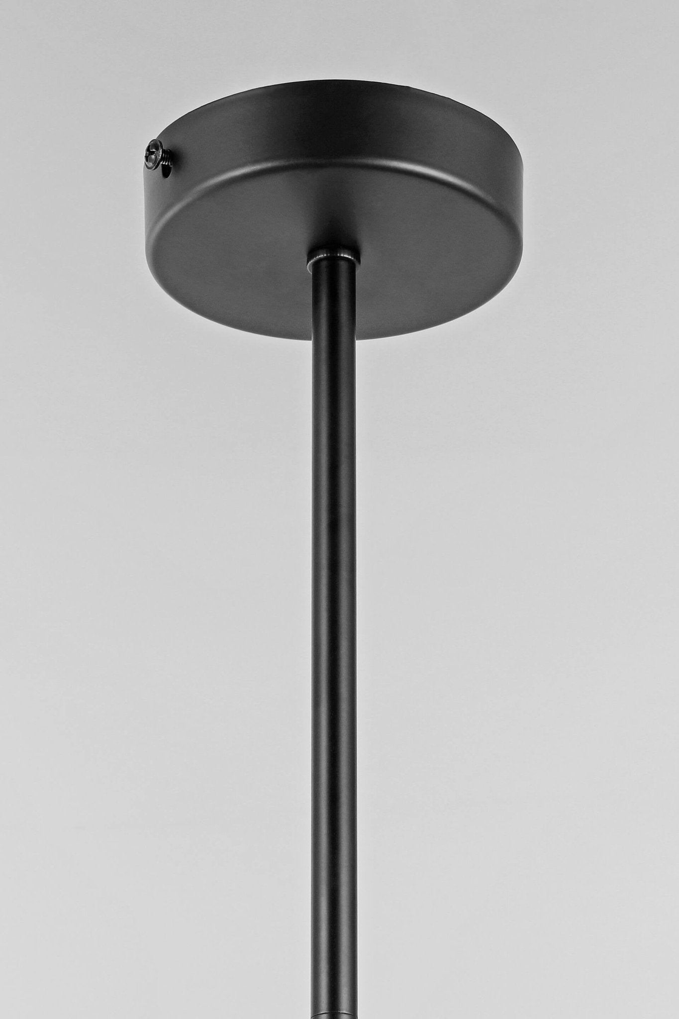 MODERN PENDANT CEILING LAMP BLACK FINO W3 - LuminaLux