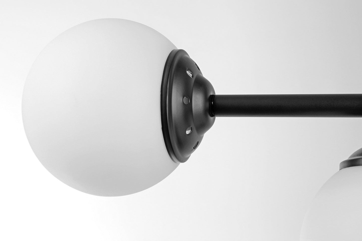 MODERN PENDANT CEILING LAMP BLACK FINO W3 - LuminaLux