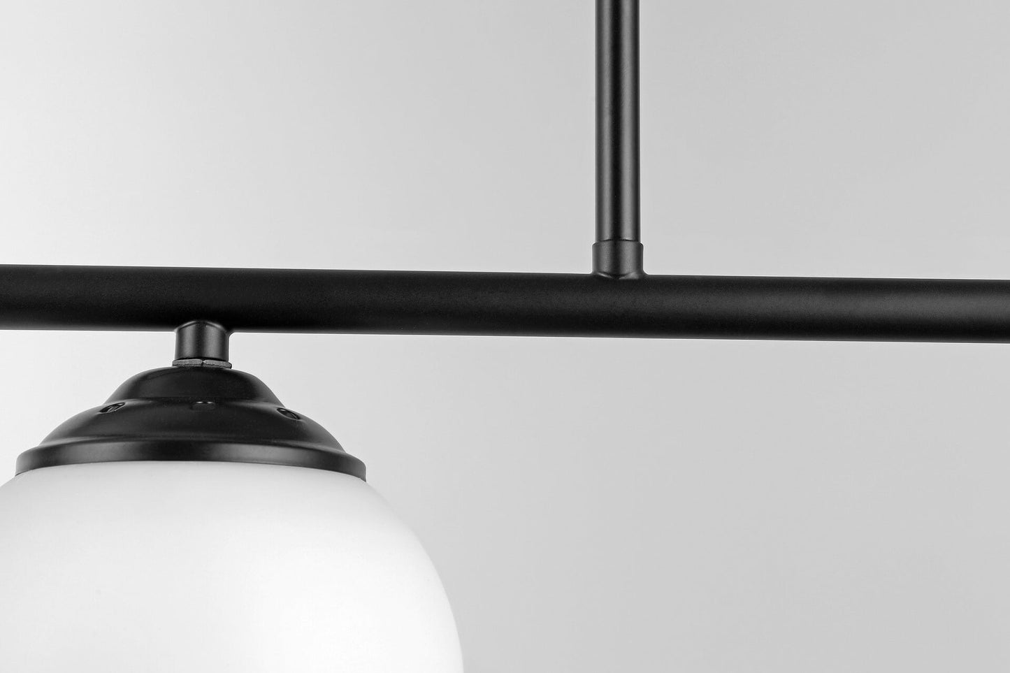 MODERN PENDANT CEILING LAMP BLACK FINO W3 - LuminaLux