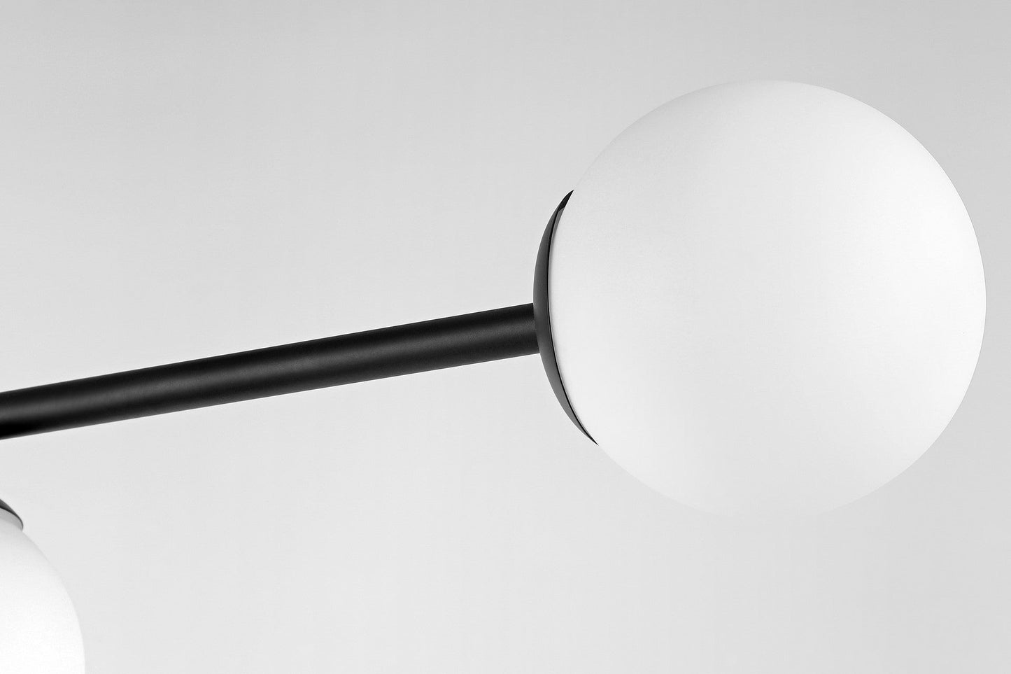 MODERN PENDANT CEILING LAMP BLACK LEDO W3 LONG - LuminaLux