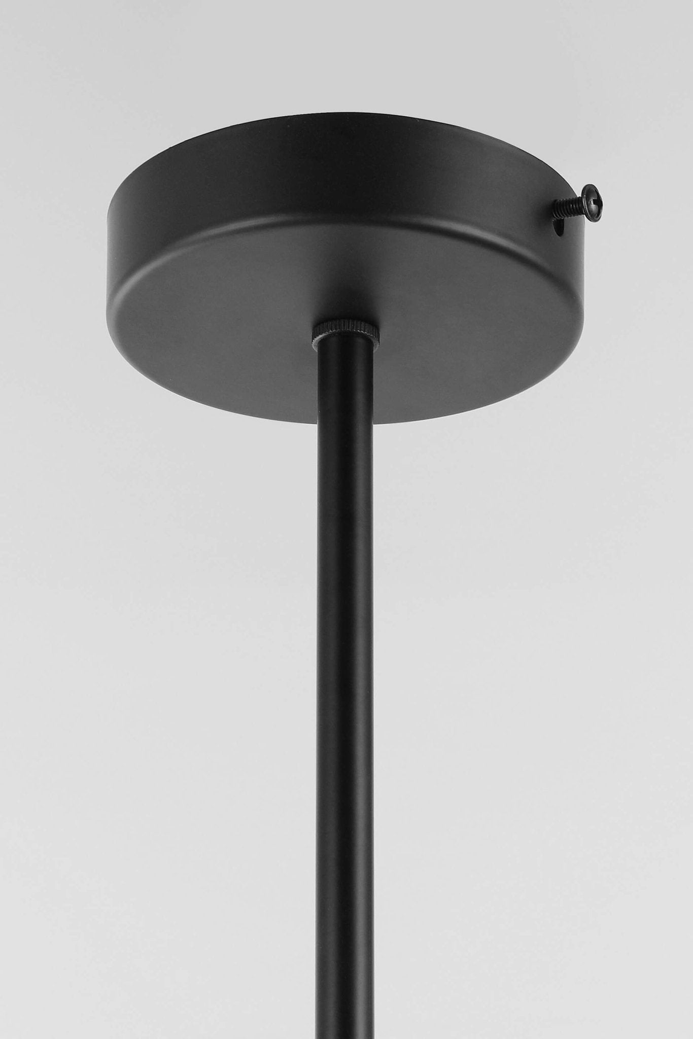 MODERN PENDANT CEILING LAMP BLACK LEDO W3 LONG - LuminaLux