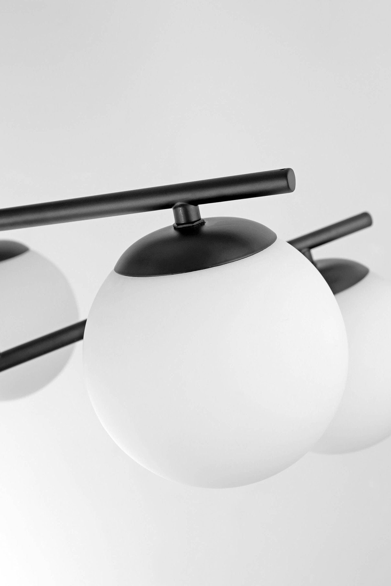 MODERN PENDANT CEILING LAMP BLACK LEDO W6 - LuminaLux