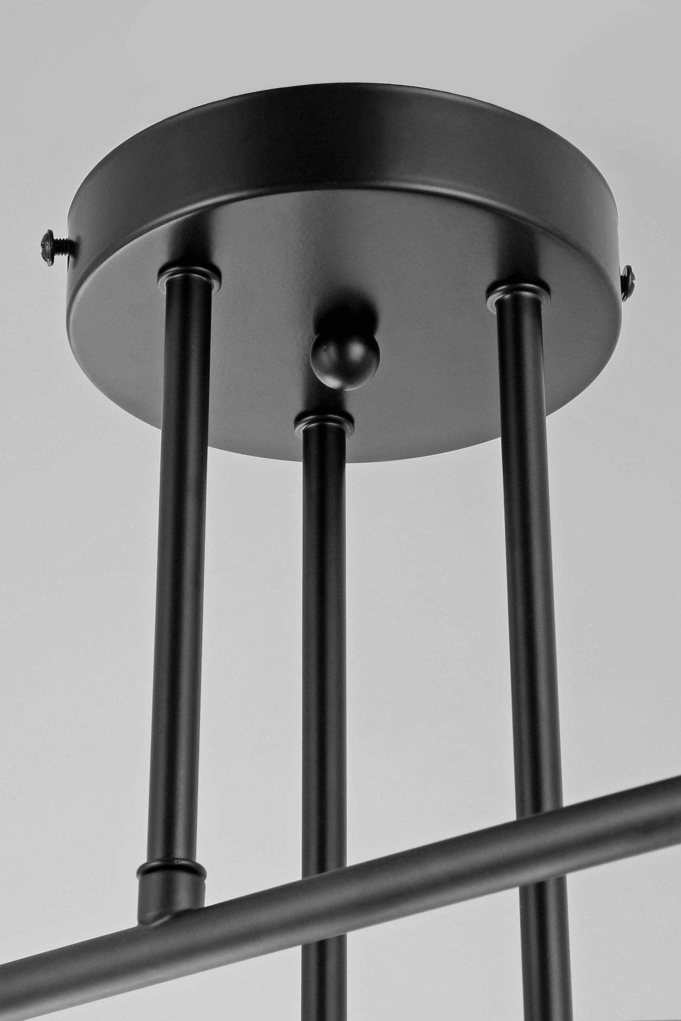 MODERN PENDANT CEILING LAMP BLACK LEDO W6 - LuminaLux