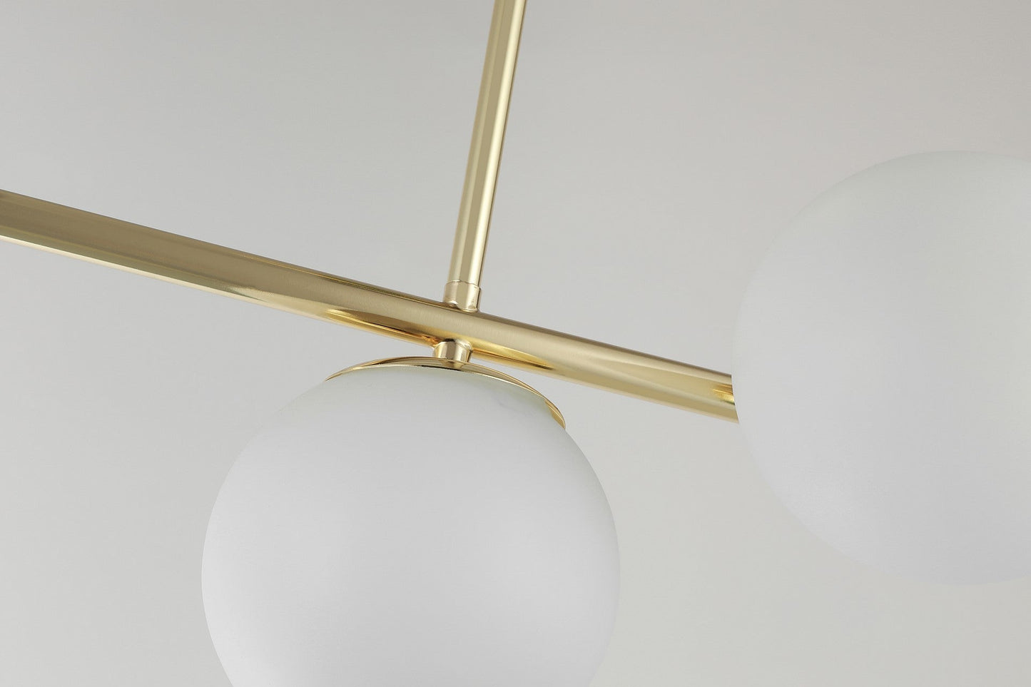 MODERN PENDANT CEILING LAMP CLASSIC GOLD LEDO W3 LONG - LuminaLux
