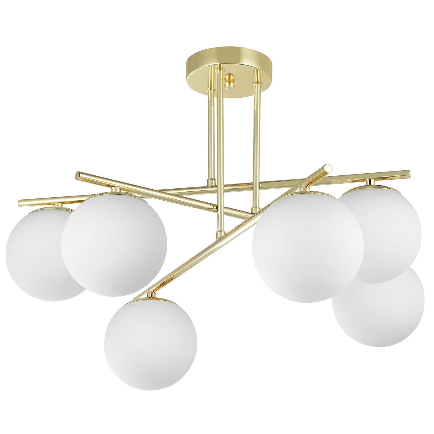 MODERN PENDANT CEILING LAMP CLASSIC GOLD LEDO W6 - LuminaLux