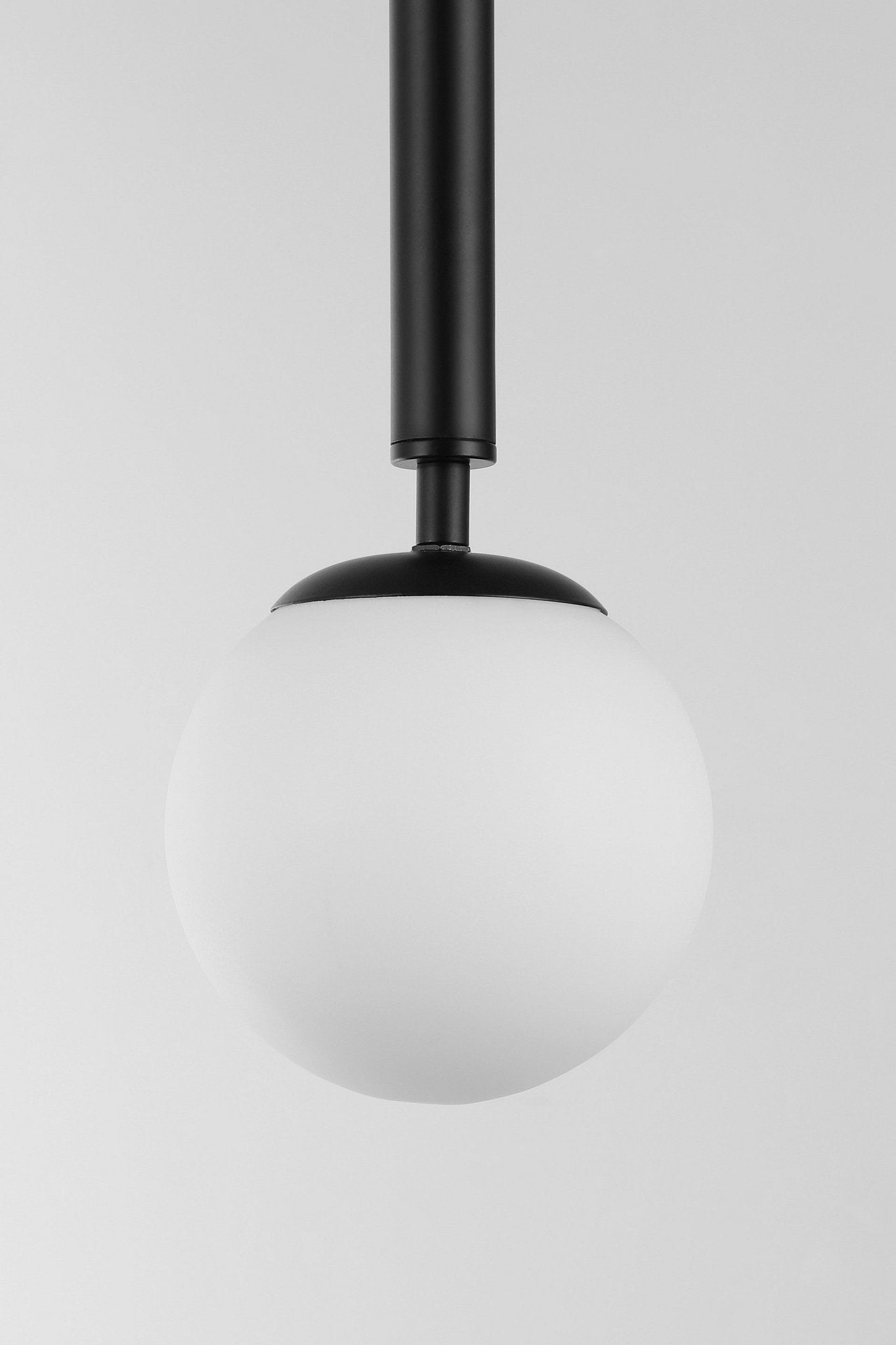MODERN PENDANT LAMP BLACK LEDO W1 - LuminaLux