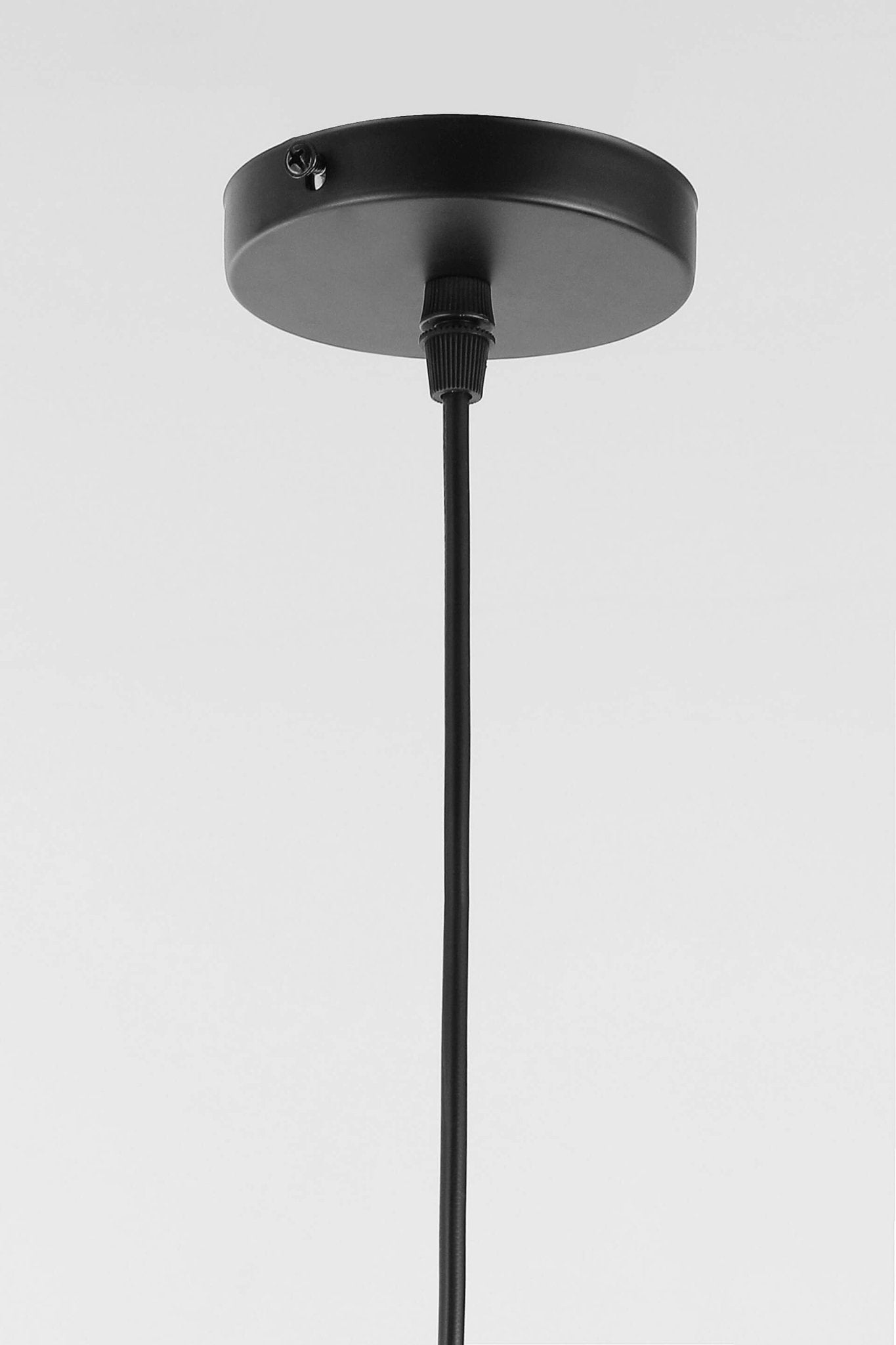MODERN PENDANT LAMP BLACK LEDO W1 - LuminaLux