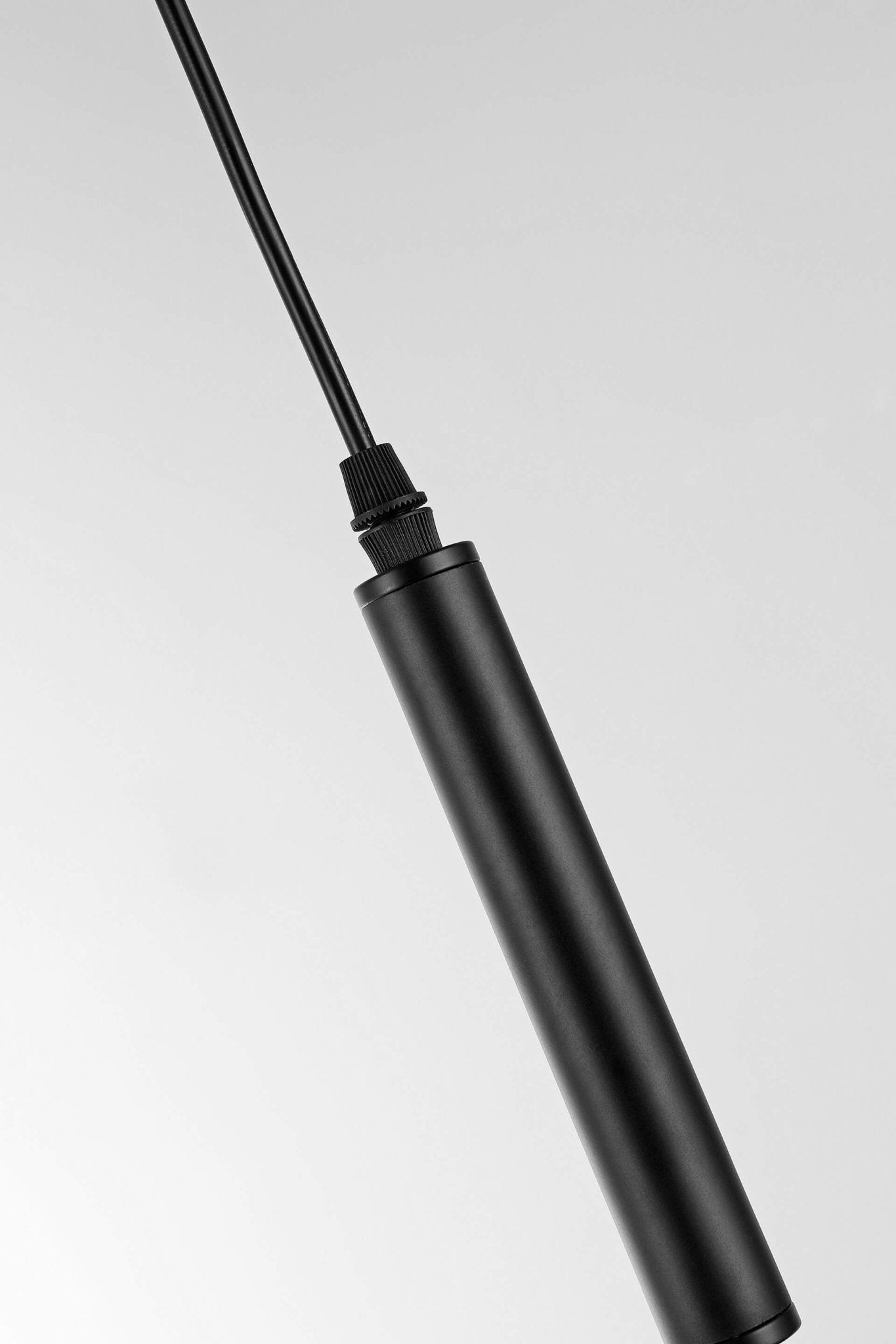 MODERN PENDANT LAMP BLACK LEDO W1 - LuminaLux