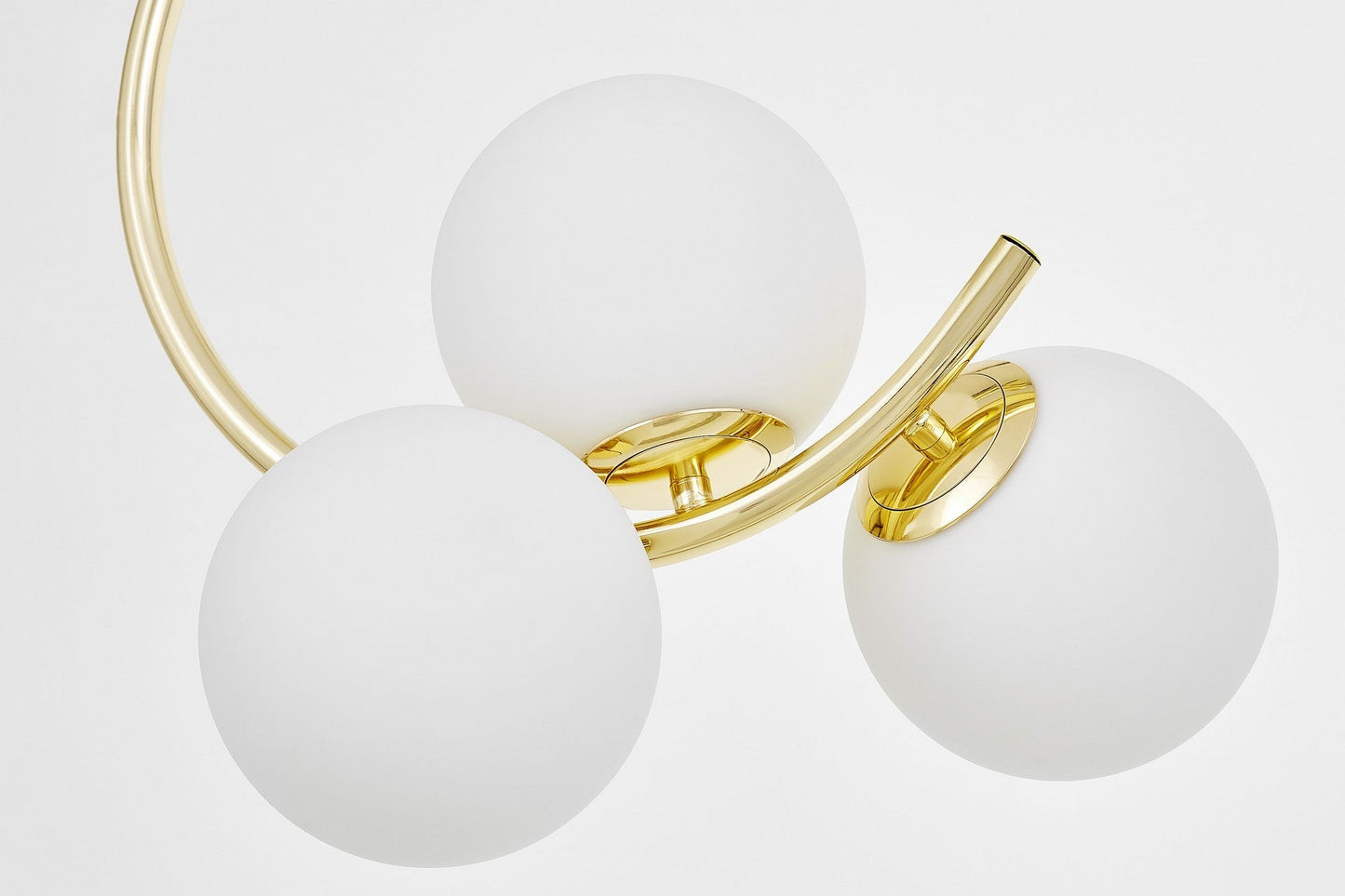 MODERN PENDANT LAMP CLASSIC GOLD BONIO W3 - LuminaLux