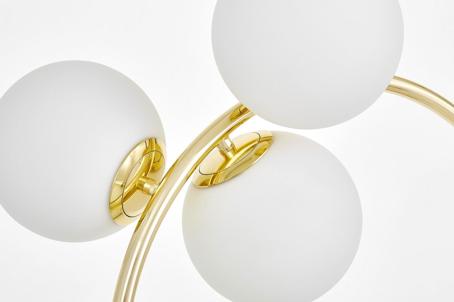 MODERN PENDANT LAMP CLASSIC GOLD BONIO W6 - LuminaLux