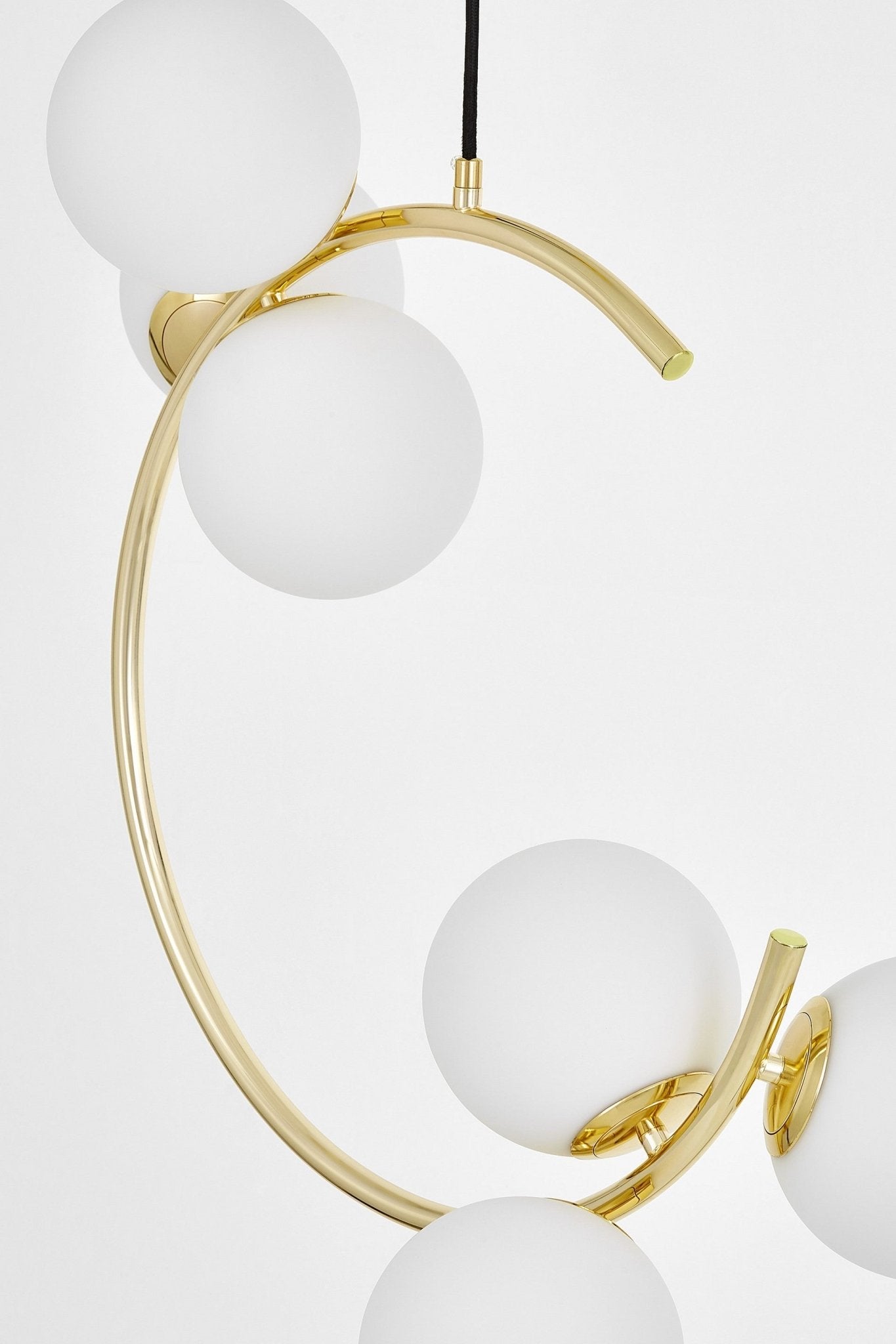 MODERN PENDANT LAMP CLASSIC GOLD BONIO W6 - LuminaLux