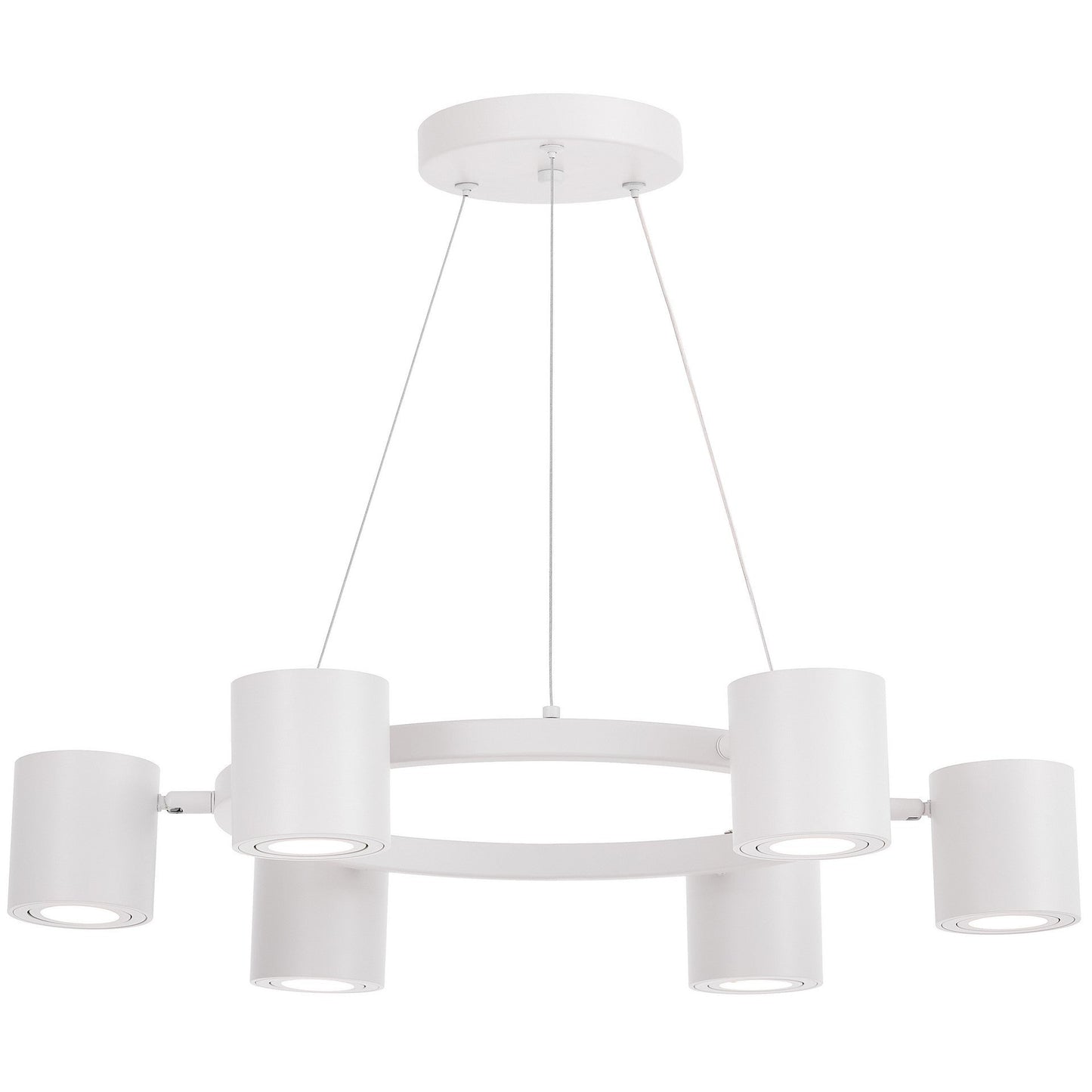 MODERN PENDANT LAMP WHITE BOLT W6 - LuminaLux