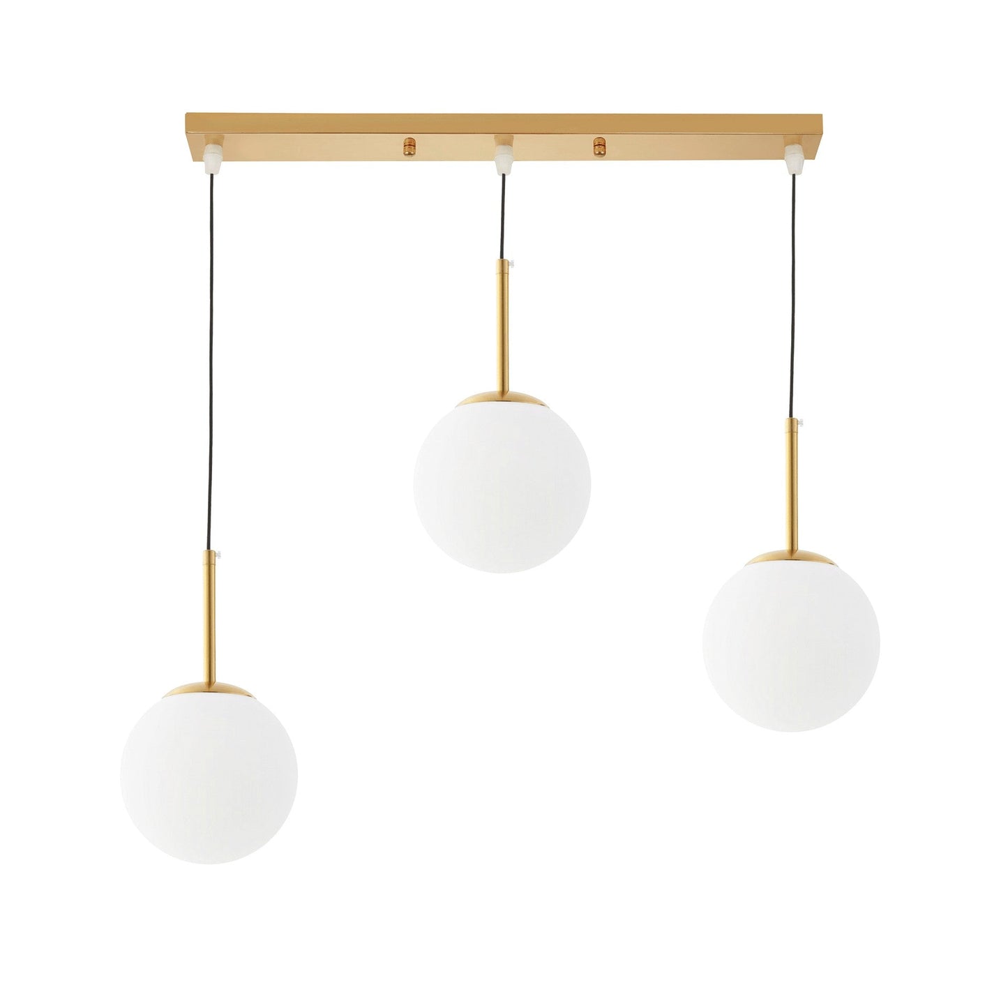 MODERN TRIPLE GOLD LAMP FREDICA W3 PRO - LuminaLux