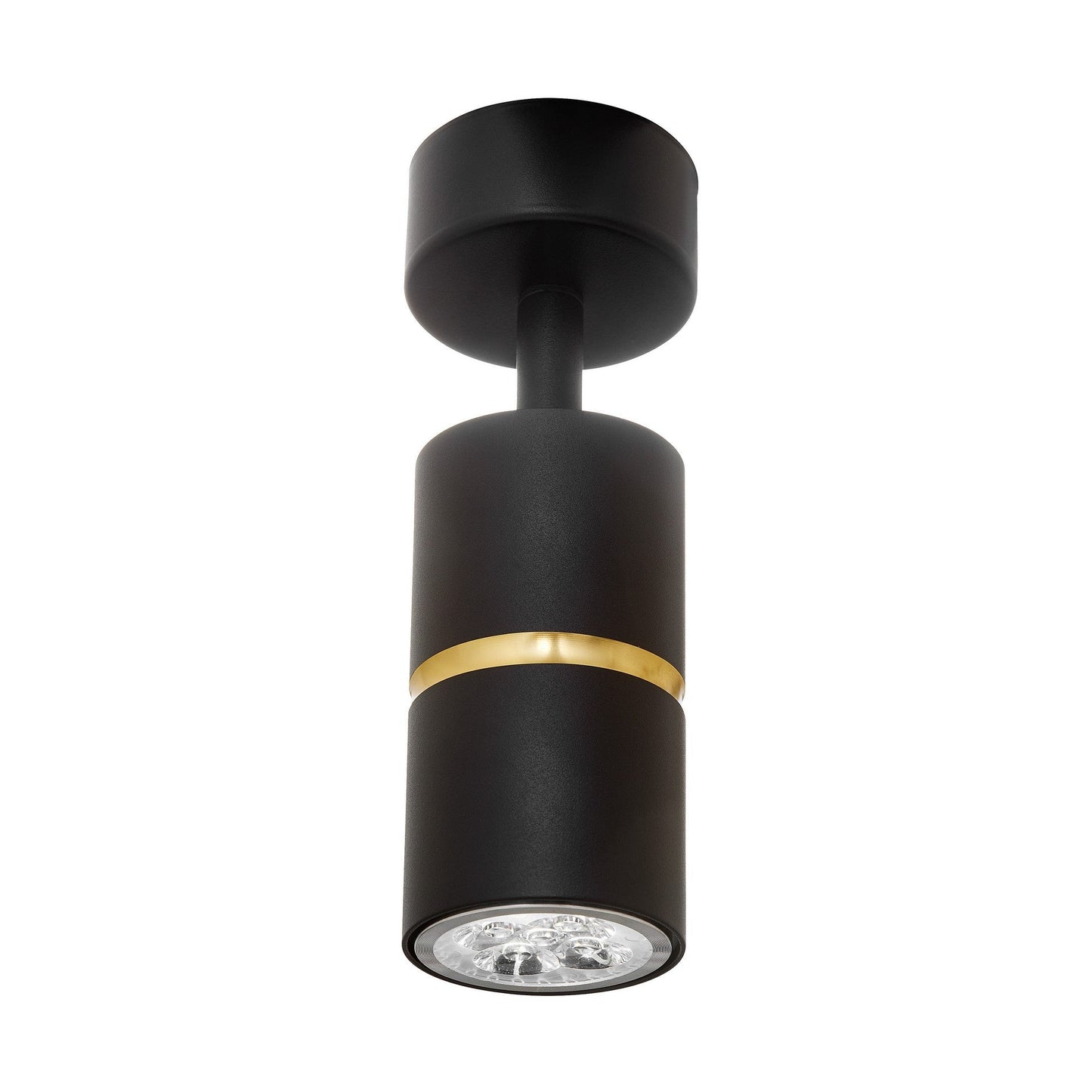 SPOT MODERN CEILING LAMP BLACK - GOLD ASTI W1 - LuminaLux