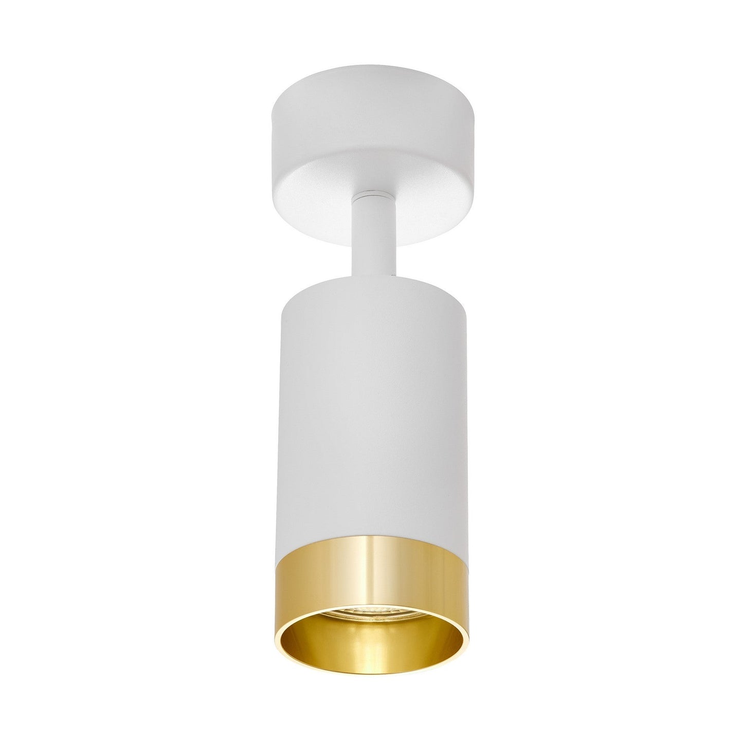 SPOT MODERN WHITE - GOLD CEILING LAMP VIVO W1 - LuminaLux
