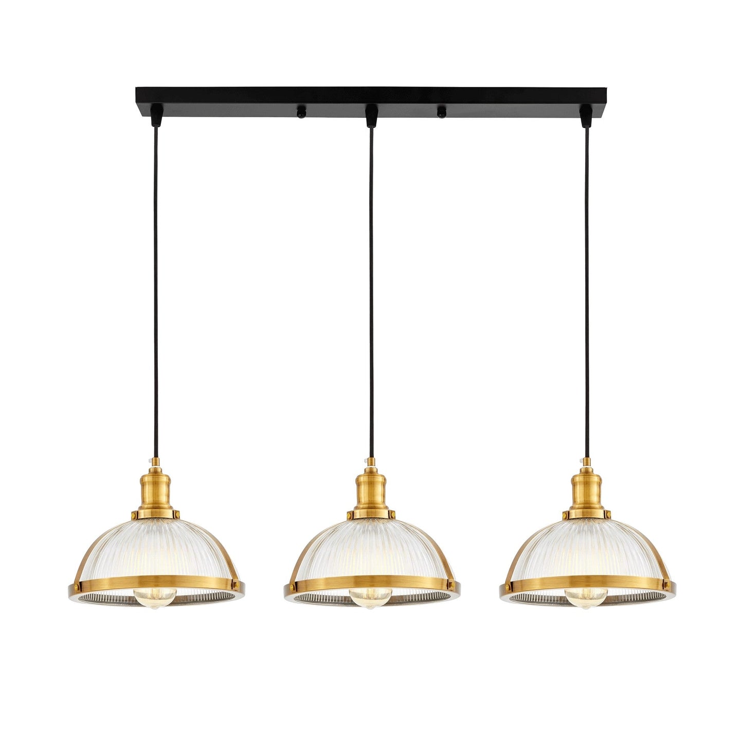 TRIPLE LOFT BRASS PENDANT LAMP BRICO W3 PRO - LuminaLux