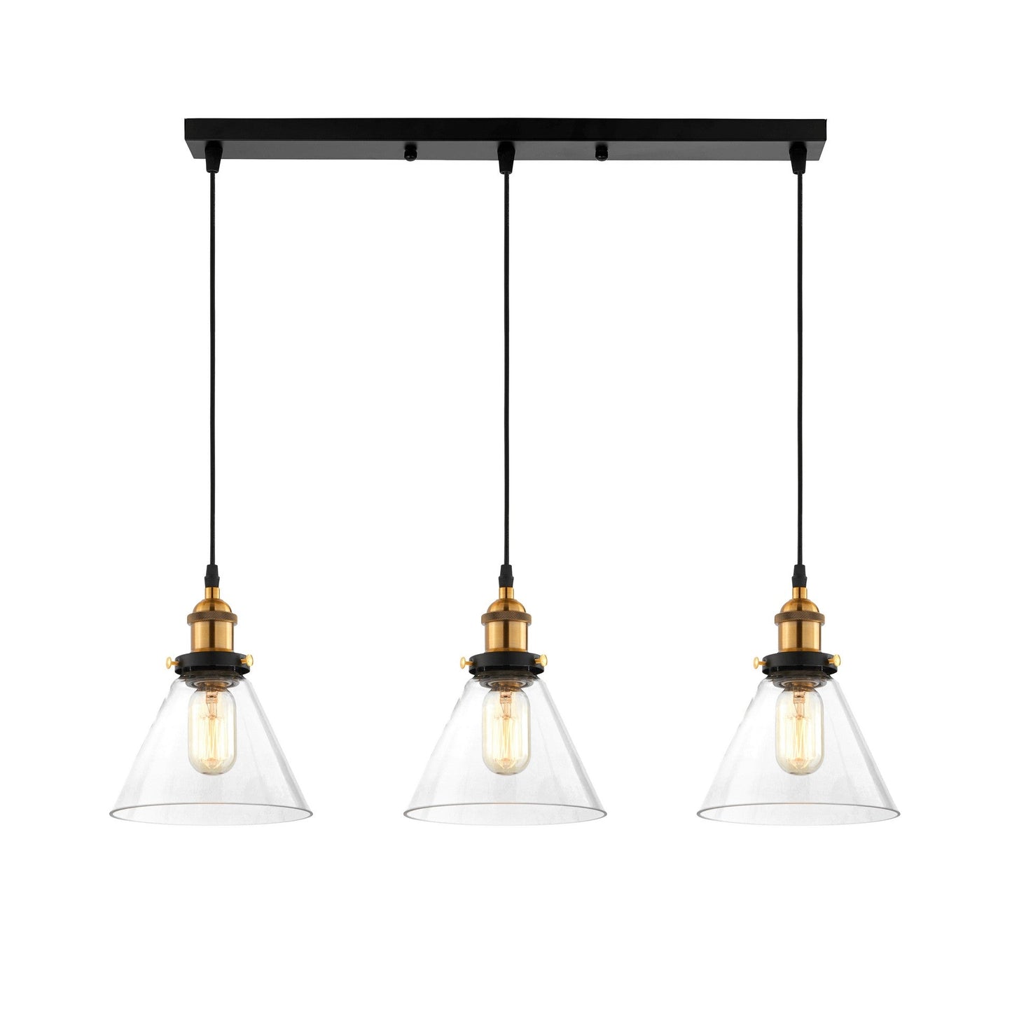 TRIPLE LOFT PENDANT LAMP NUBI W3 PRO - LuminaLux