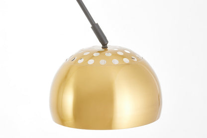 AZURRO C1 BLACK BRASS FLOOR STANDING LAMP - LuminaLux