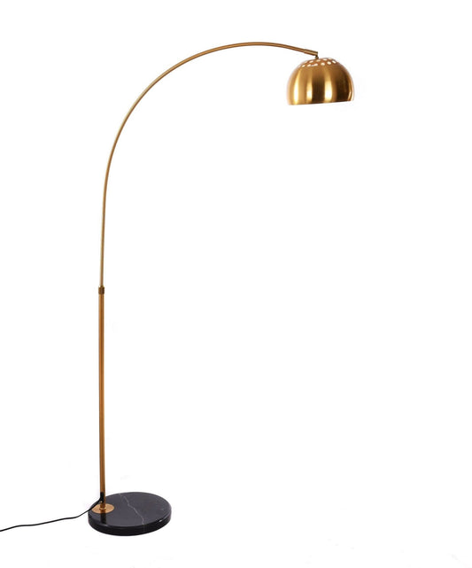 AZURRO C1 BRASS FLOOR STANDING LAMP - LuminaLux