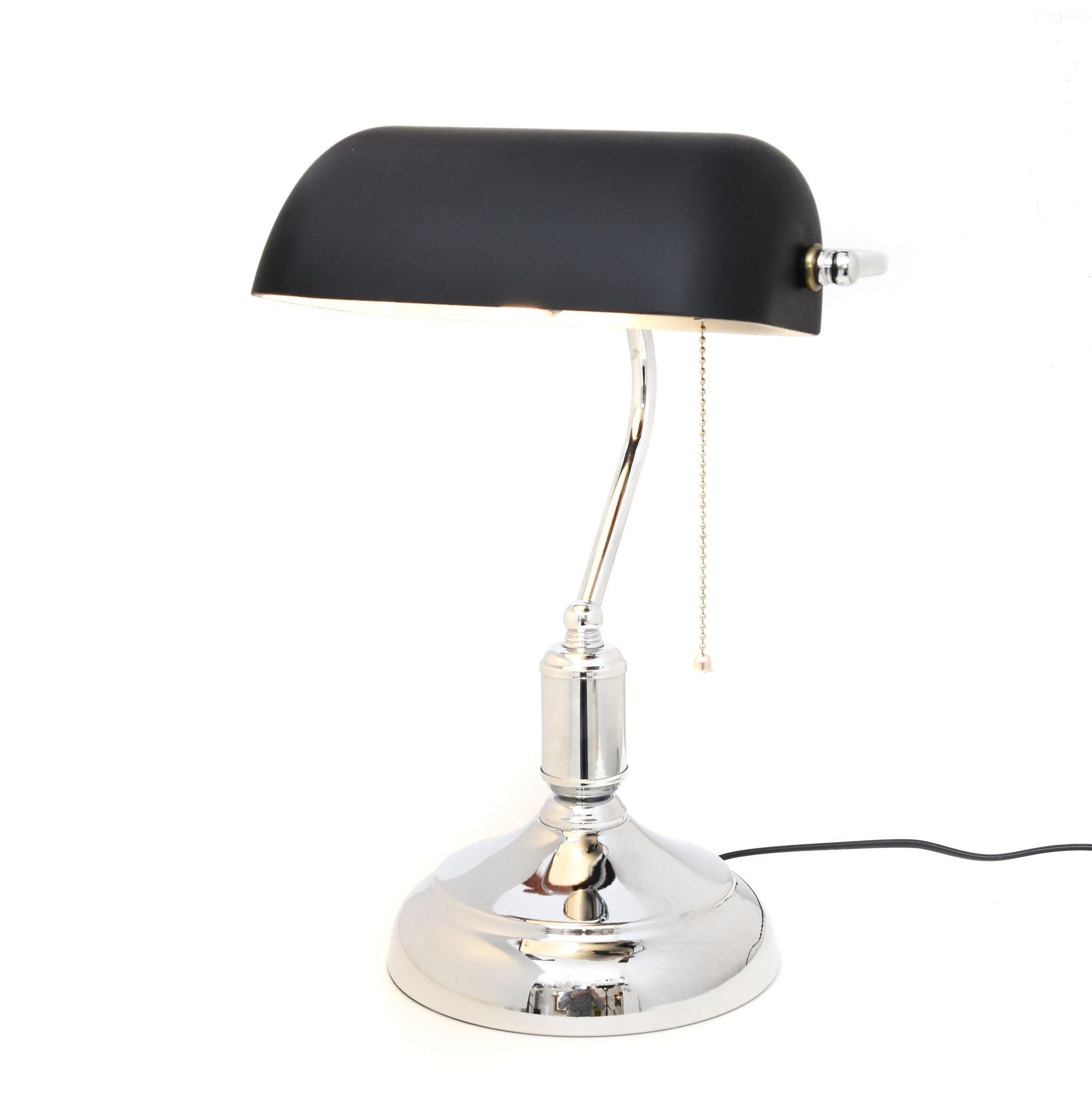 CLASSIC BANKER DESK LAMP BLACK BANKER CLASSIC - LuminaLux