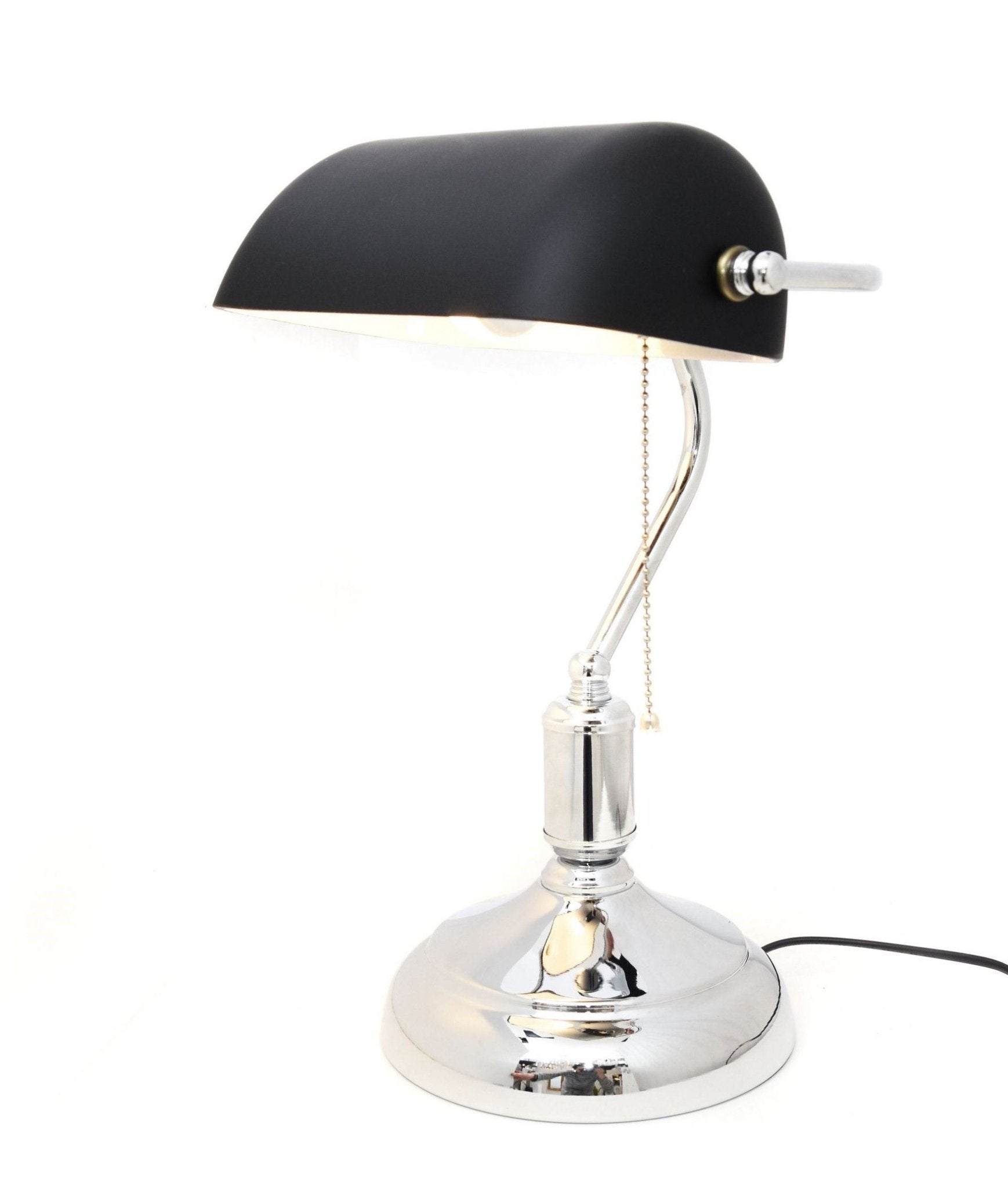 CLASSIC BANKER DESK LAMP BLACK BANKER CLASSIC - LuminaLux