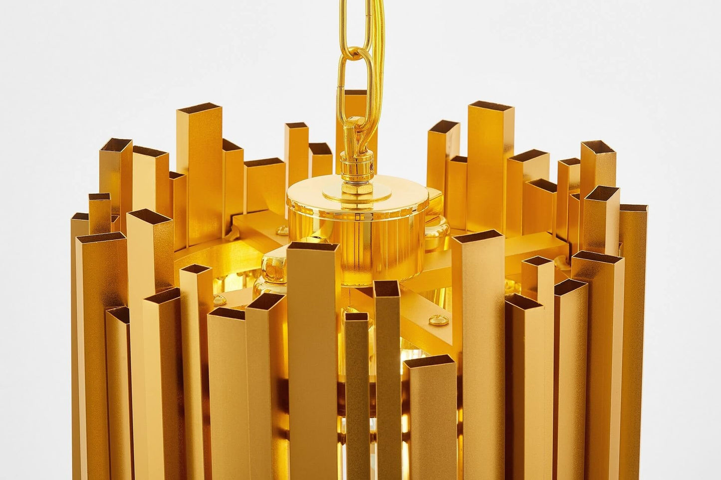 CLASSIC GOLD CRYSTAL CHANDELIER FERA D25 - LuminaLux