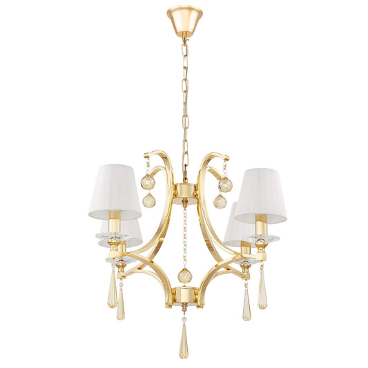 CLASSIC GOLD CRYSTAL CHANDELIER VENISIA W4 - LuminaLux
