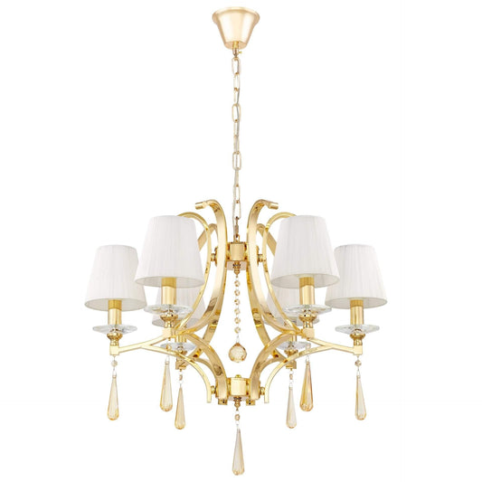 CLASSIC GOLD CRYSTAL CHANDELIER VENISIA W6 - LuminaLux