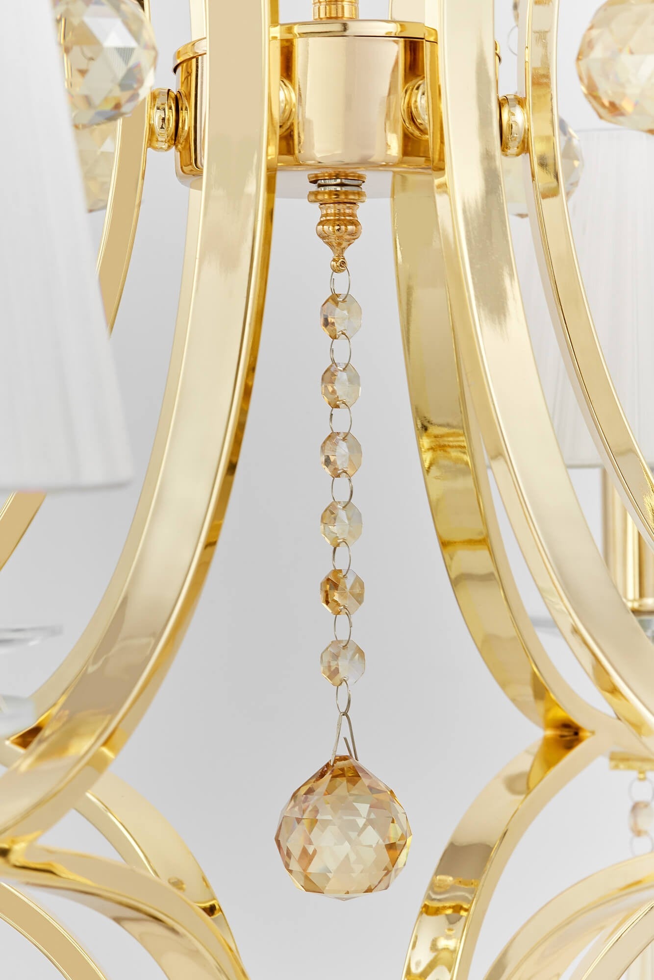 CLASSIC GOLD CRYSTAL CHANDELIER VENISIA W6 - LuminaLux